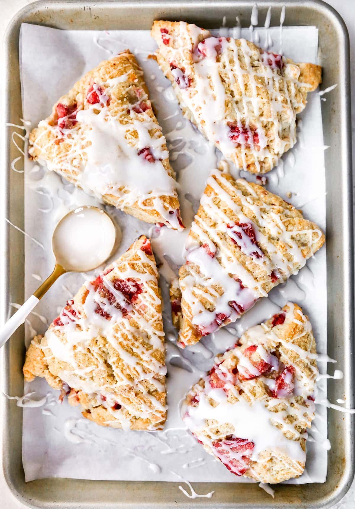 Strawberry Scone