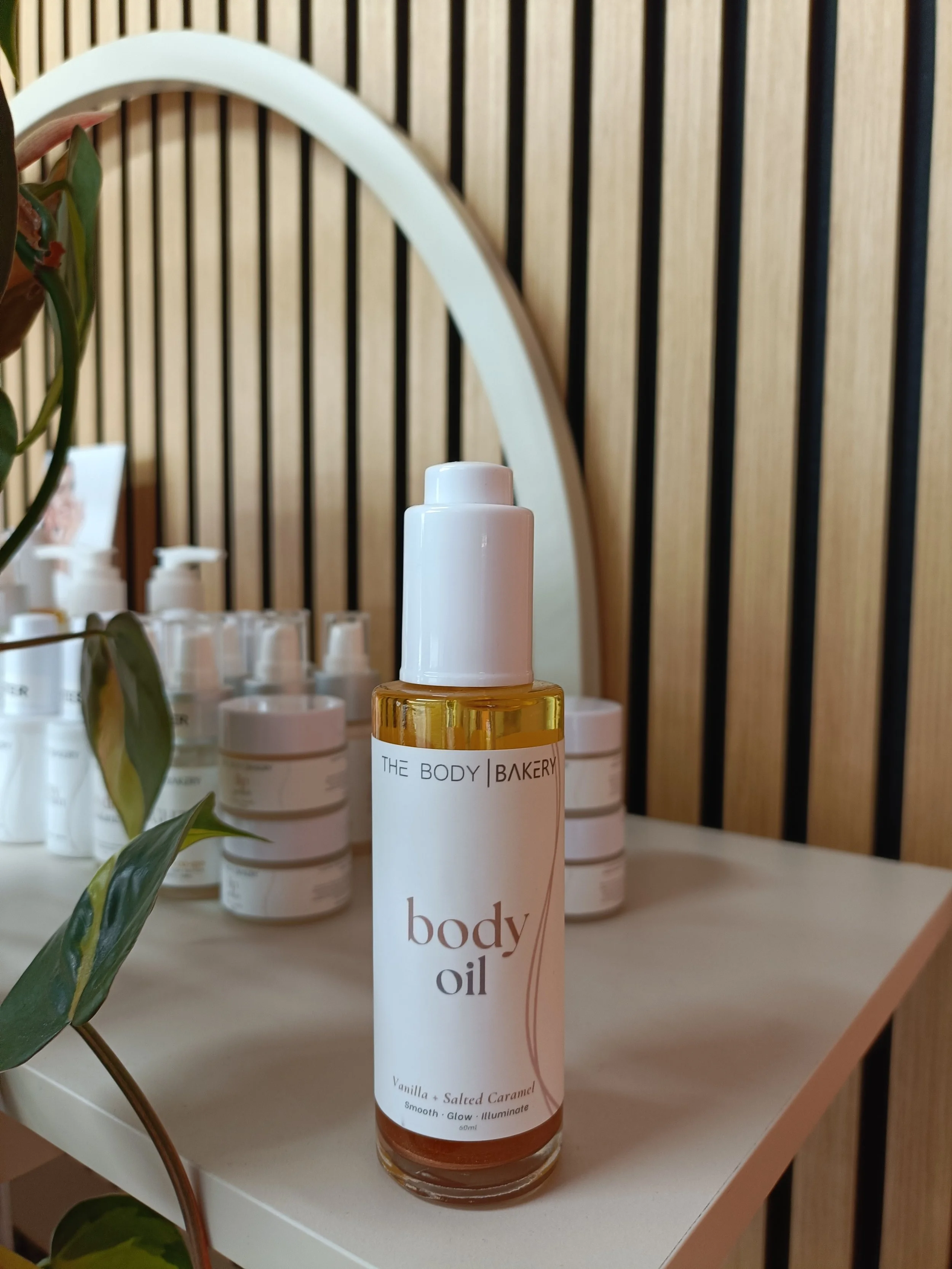 Body Bakery Vanilla and Salted Caramel Body Oil