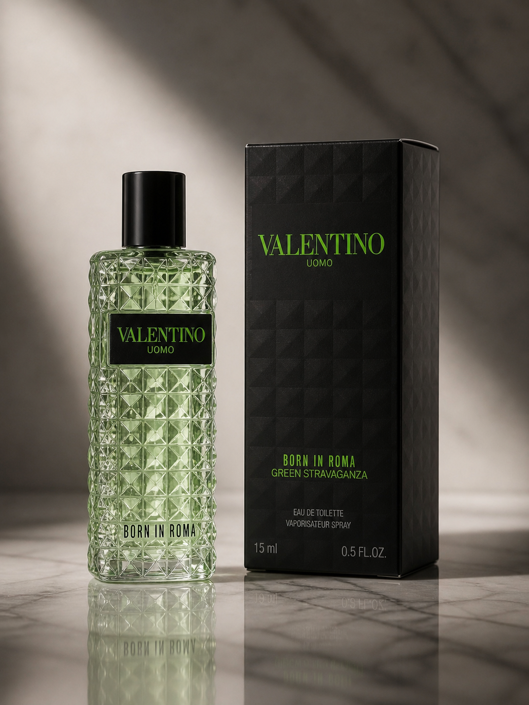 VALENTINO UOMO BORN IN ROMA GREEN STRAVAGANZA