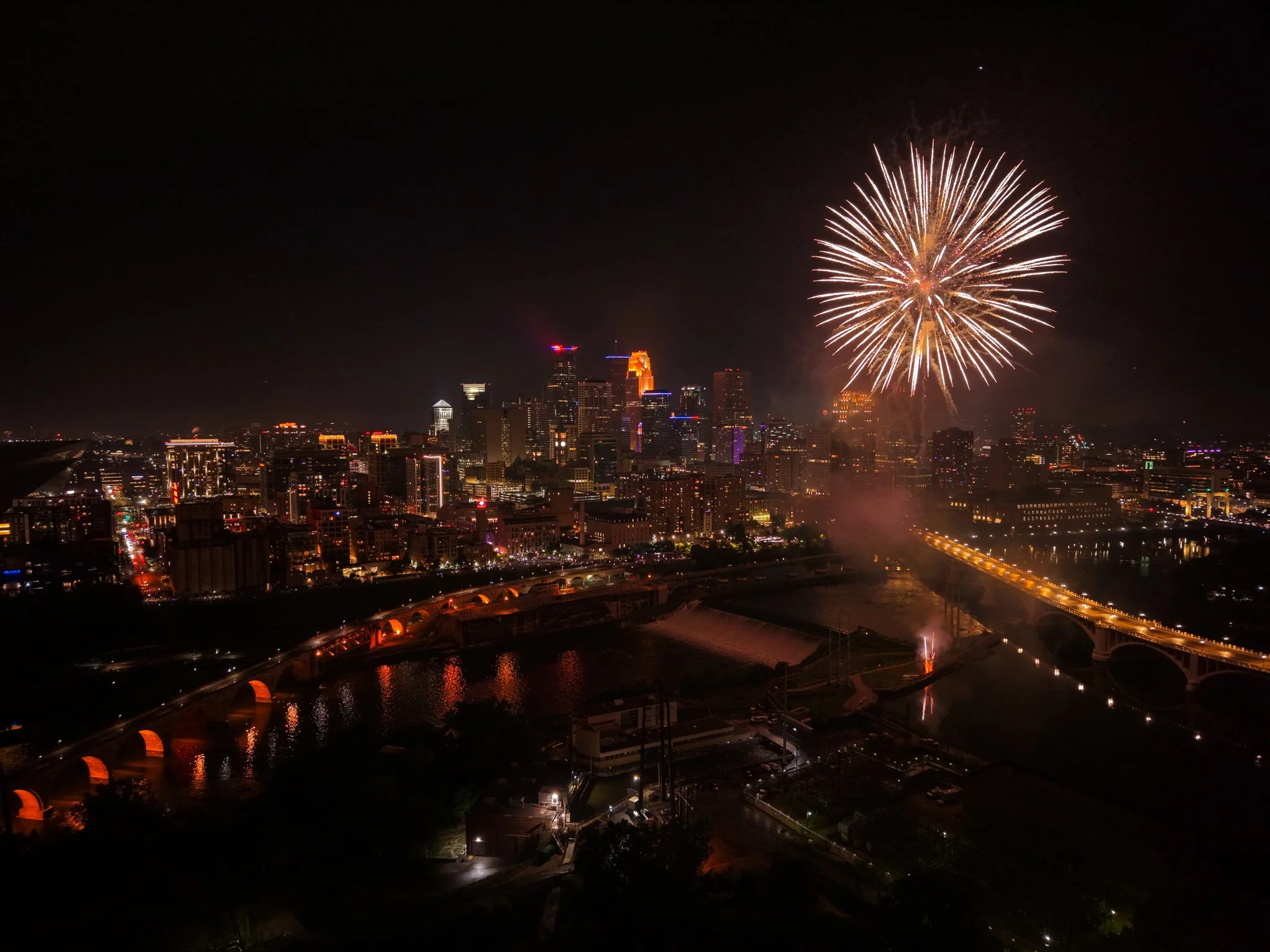 Back home in Minneapolis