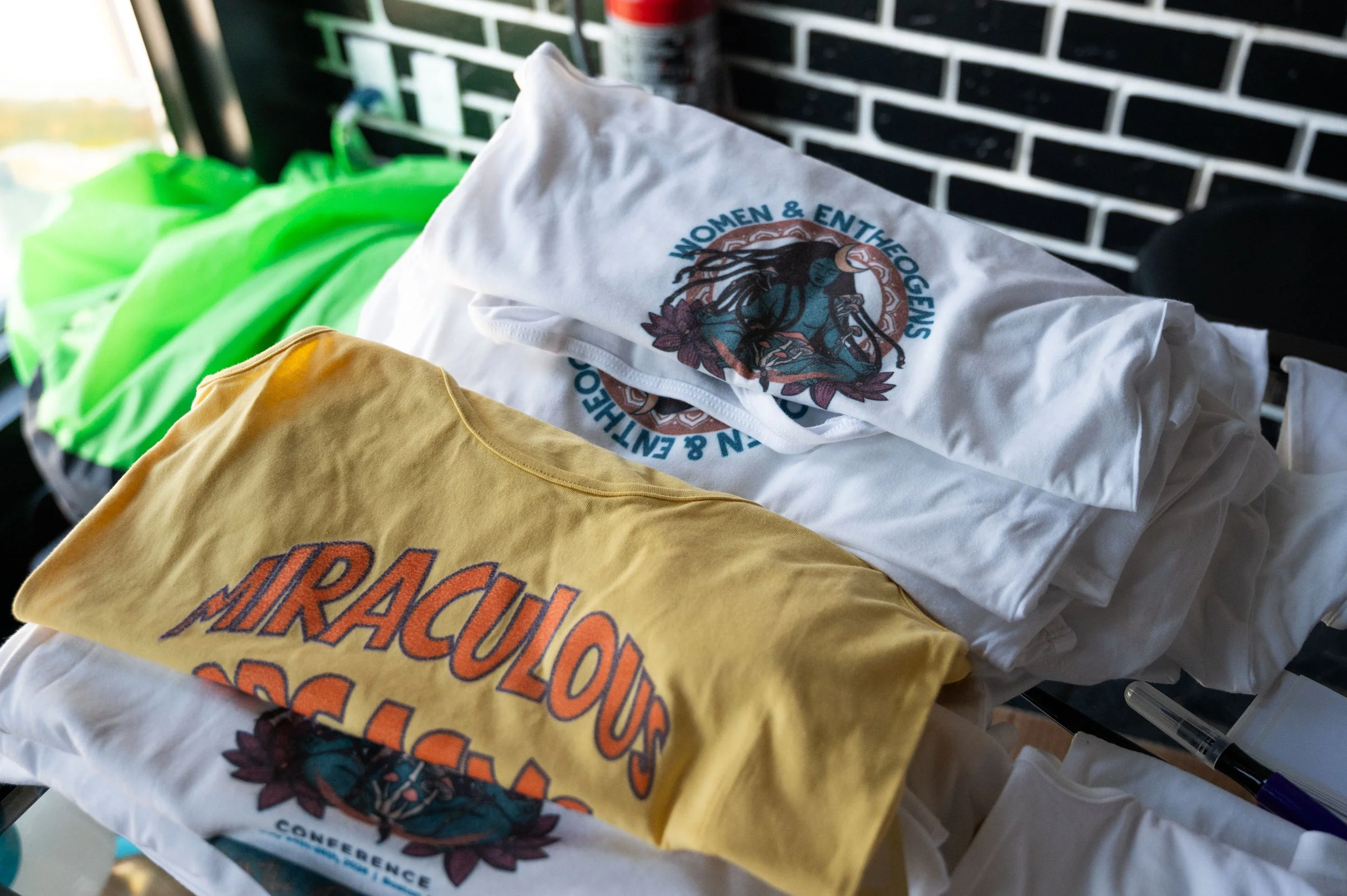Women and Entheogens Shirts (Small Batch Production)