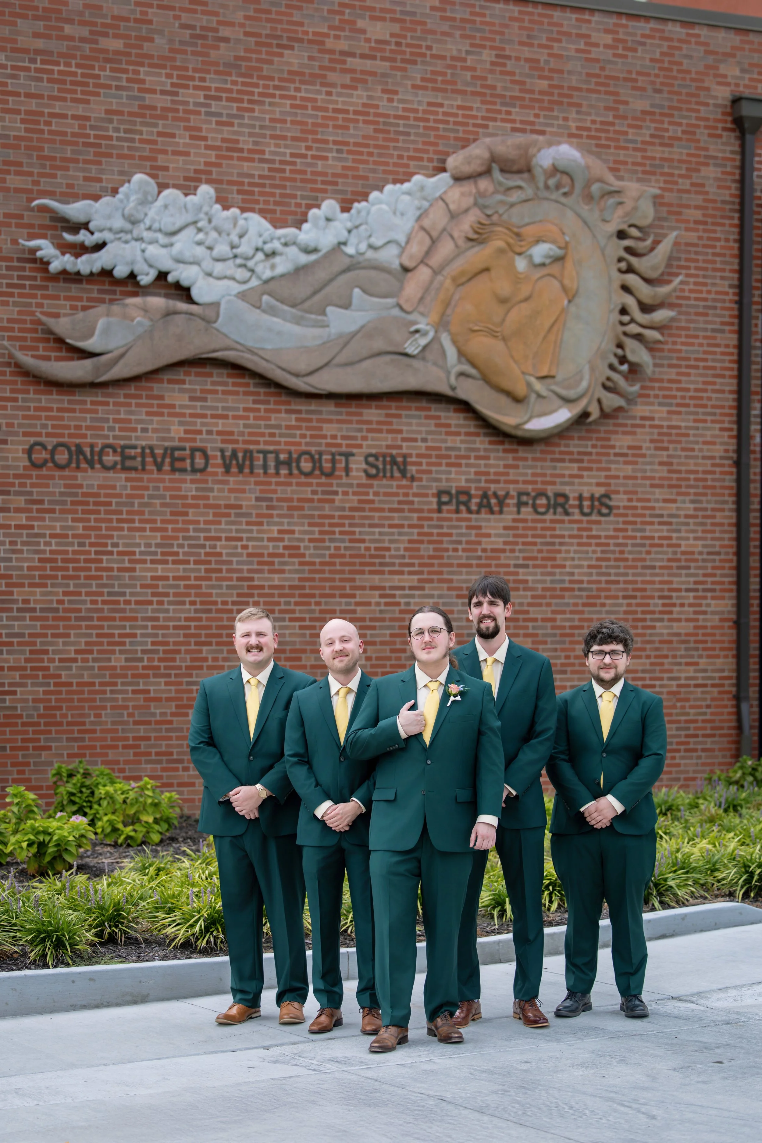 Kansas City Wedding Photography, Cathedral of Immaculate Conception Kansas City