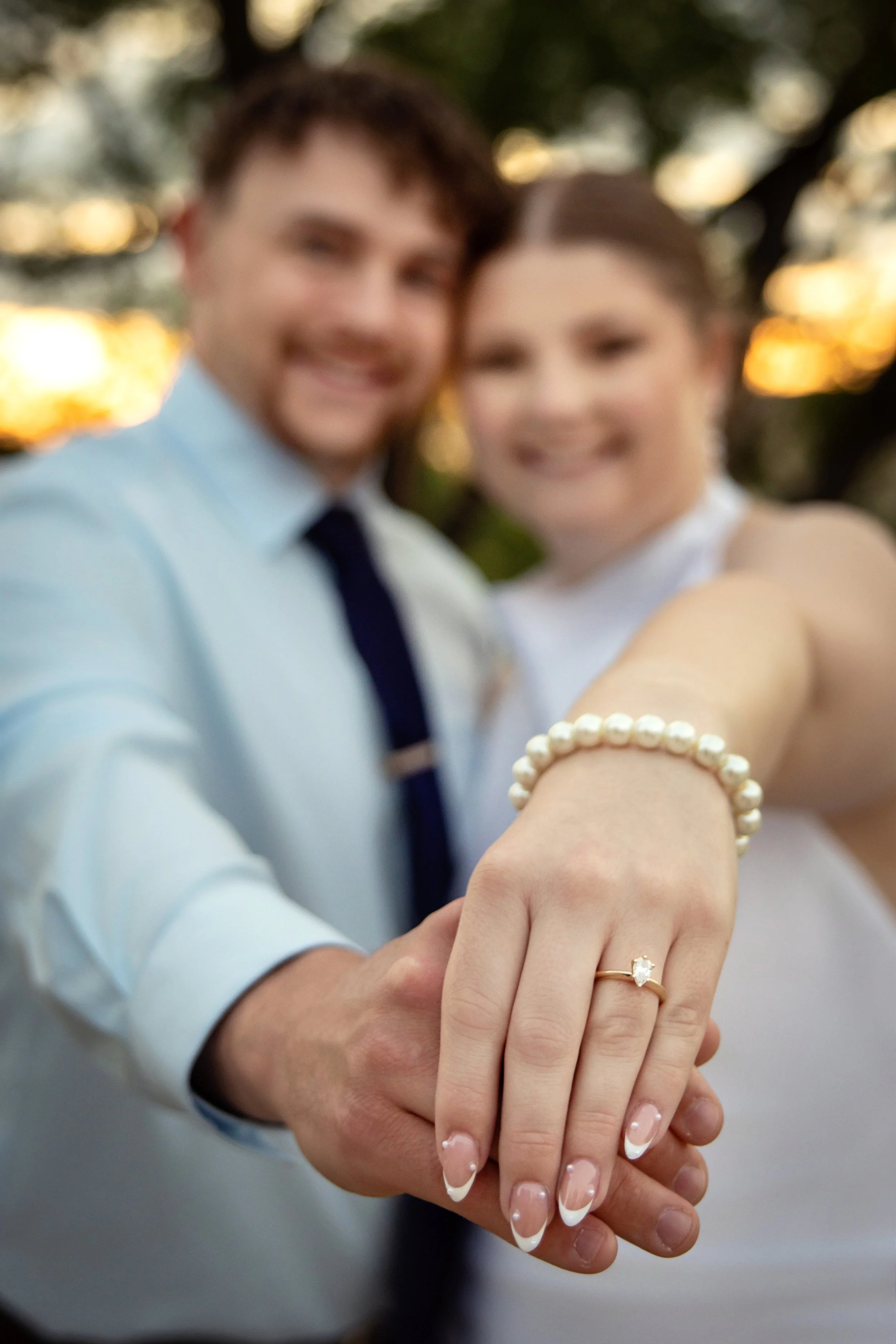 Engagement photography at the WW1 Museum, Liberty Memorial, at sunset