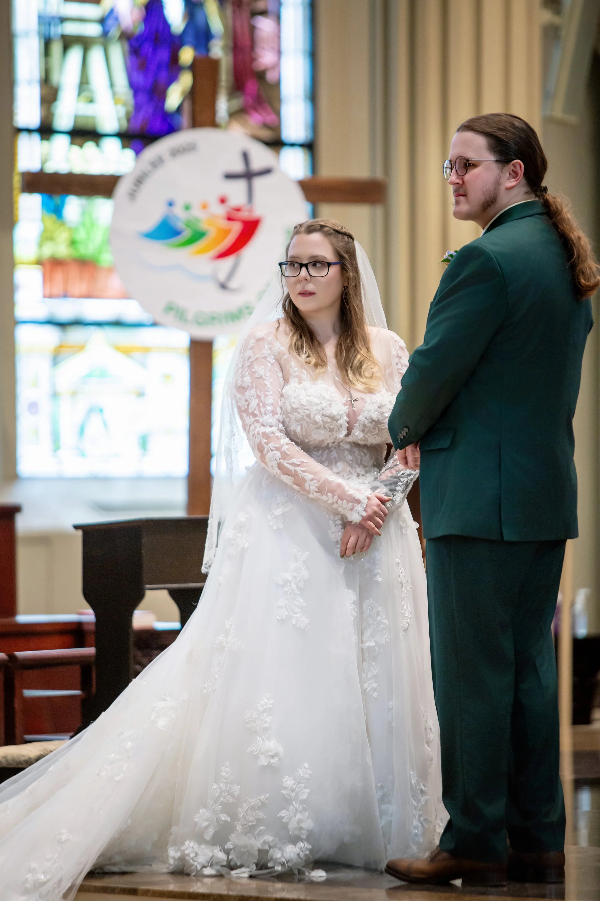 Kansas City Wedding Photography, Cathedral of Immaculate Conception Kansas City