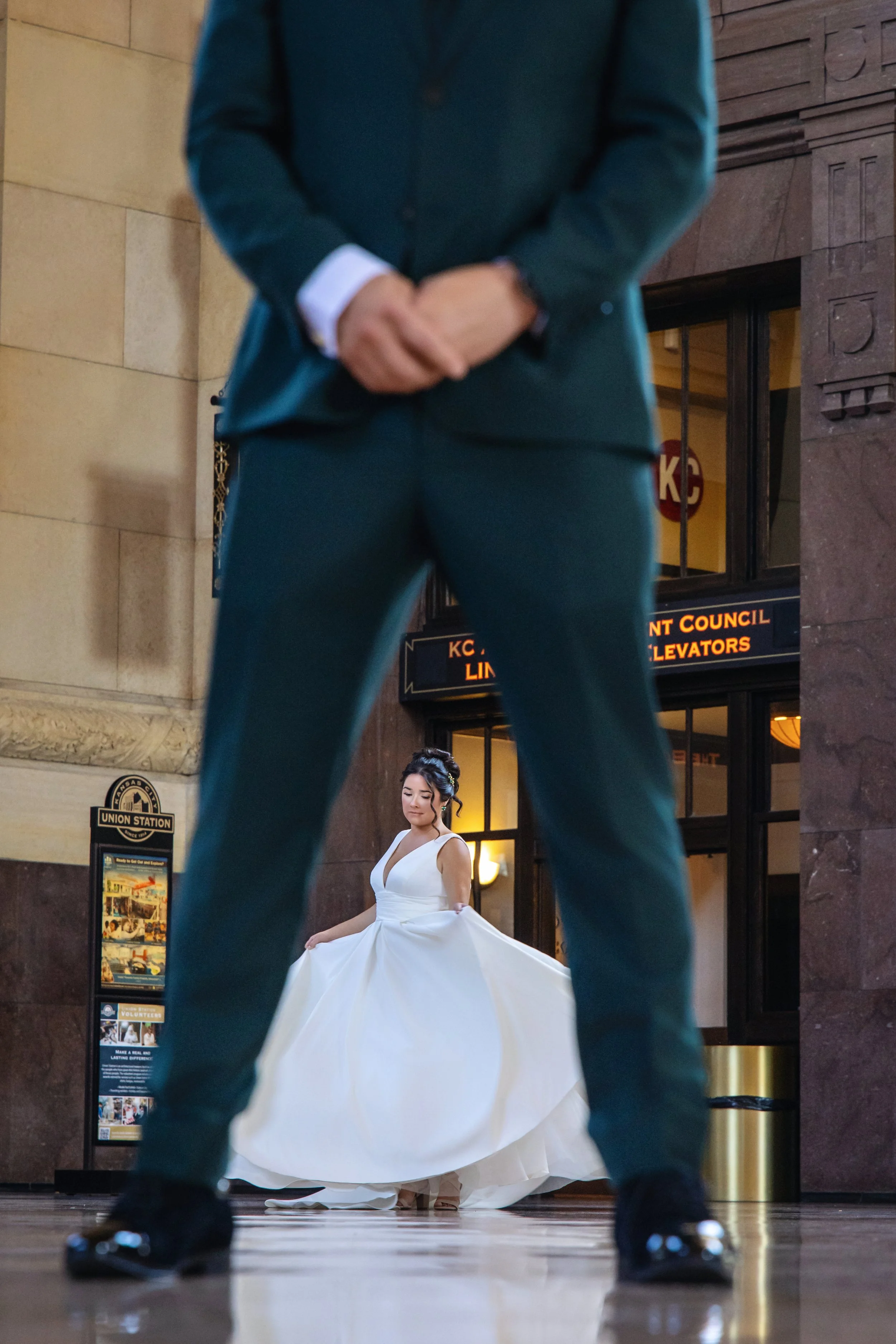Kansas City Wedding Photography, Union Station Kansas City