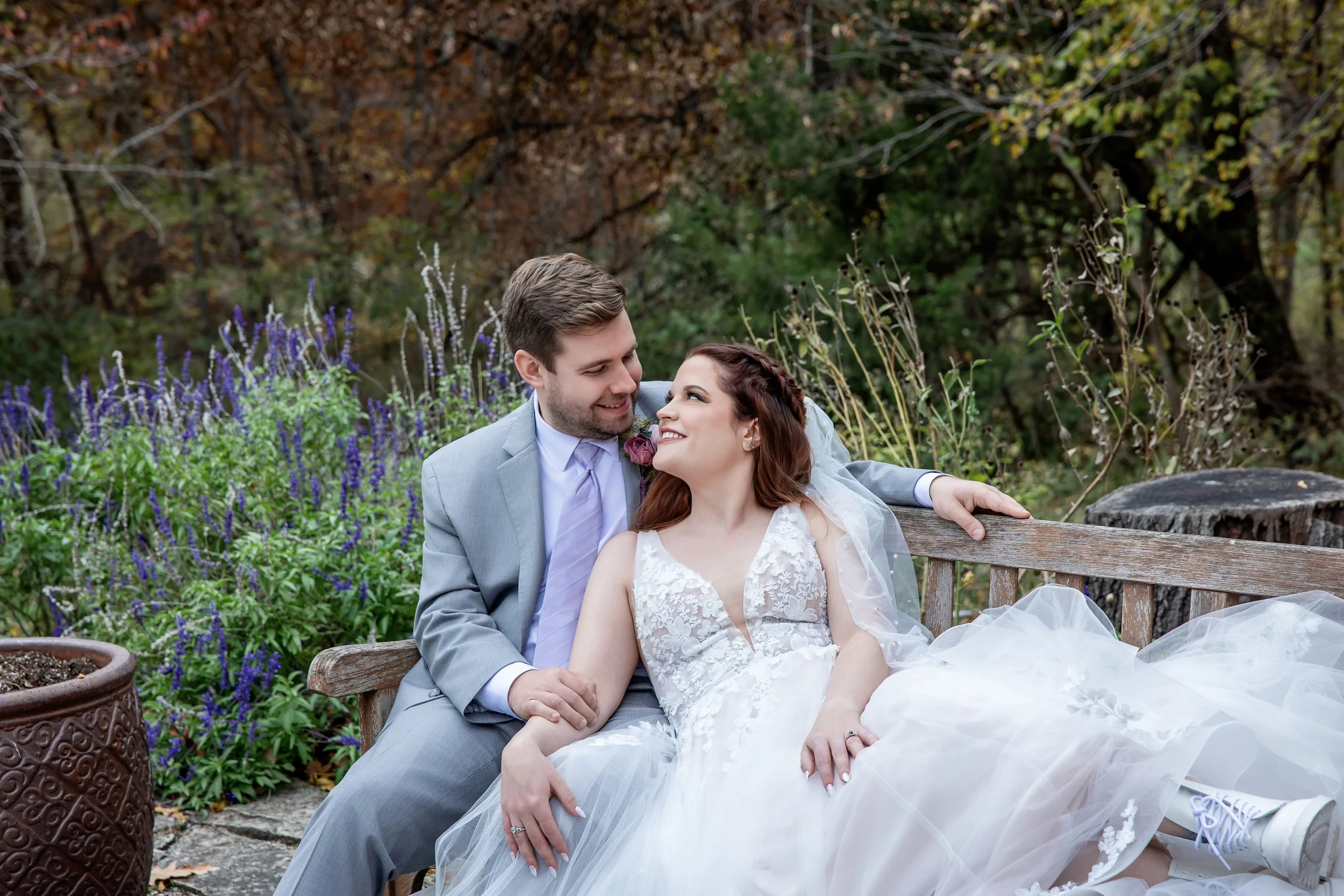Kansas City Wedding, Powell Gardens
