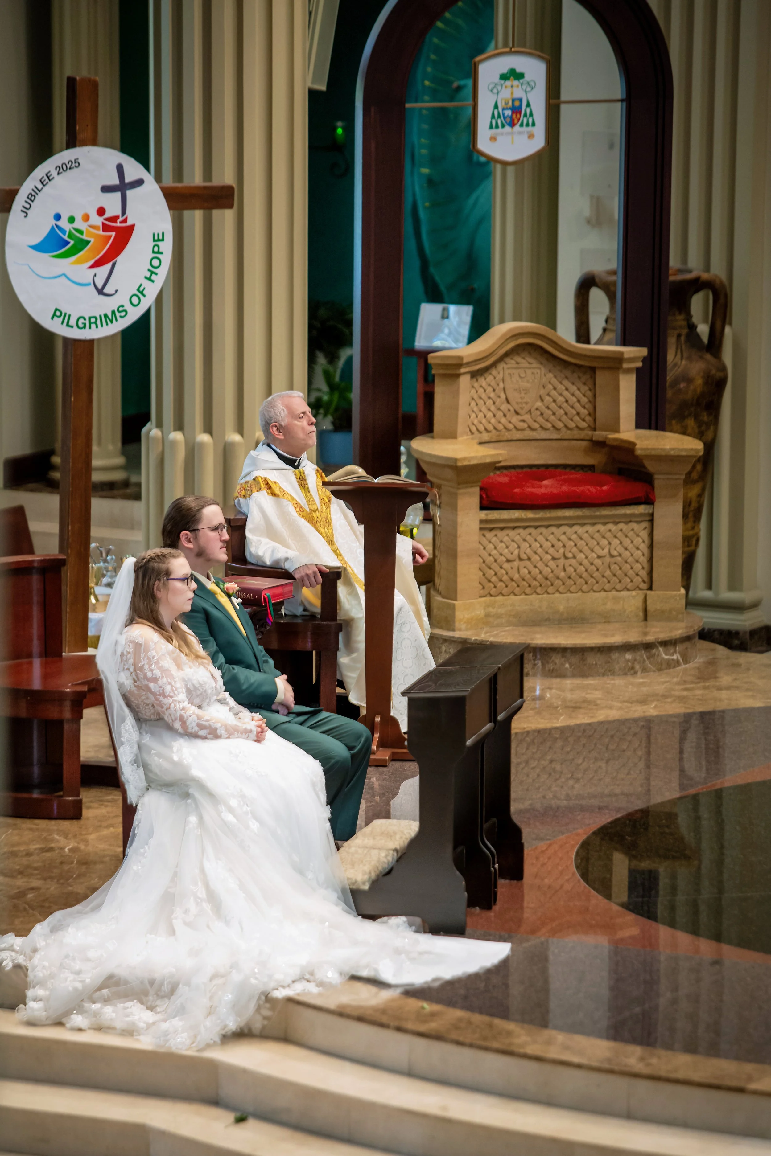 Kansas City Wedding Photography, Cathedral of Immaculate Conception Kansas City