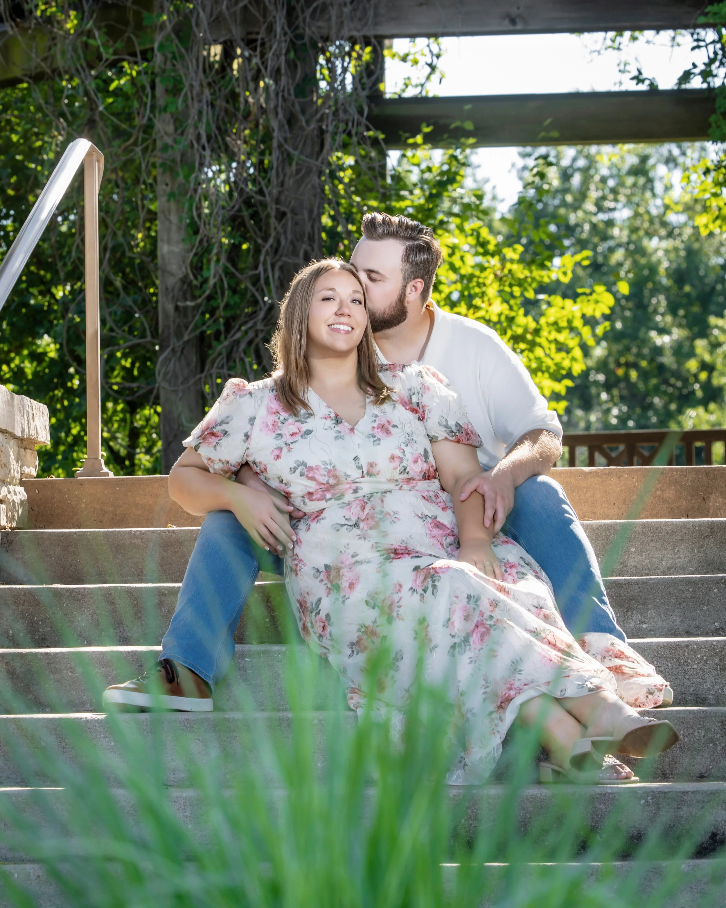 Kansas City Engagement Photography, Powell Gardens