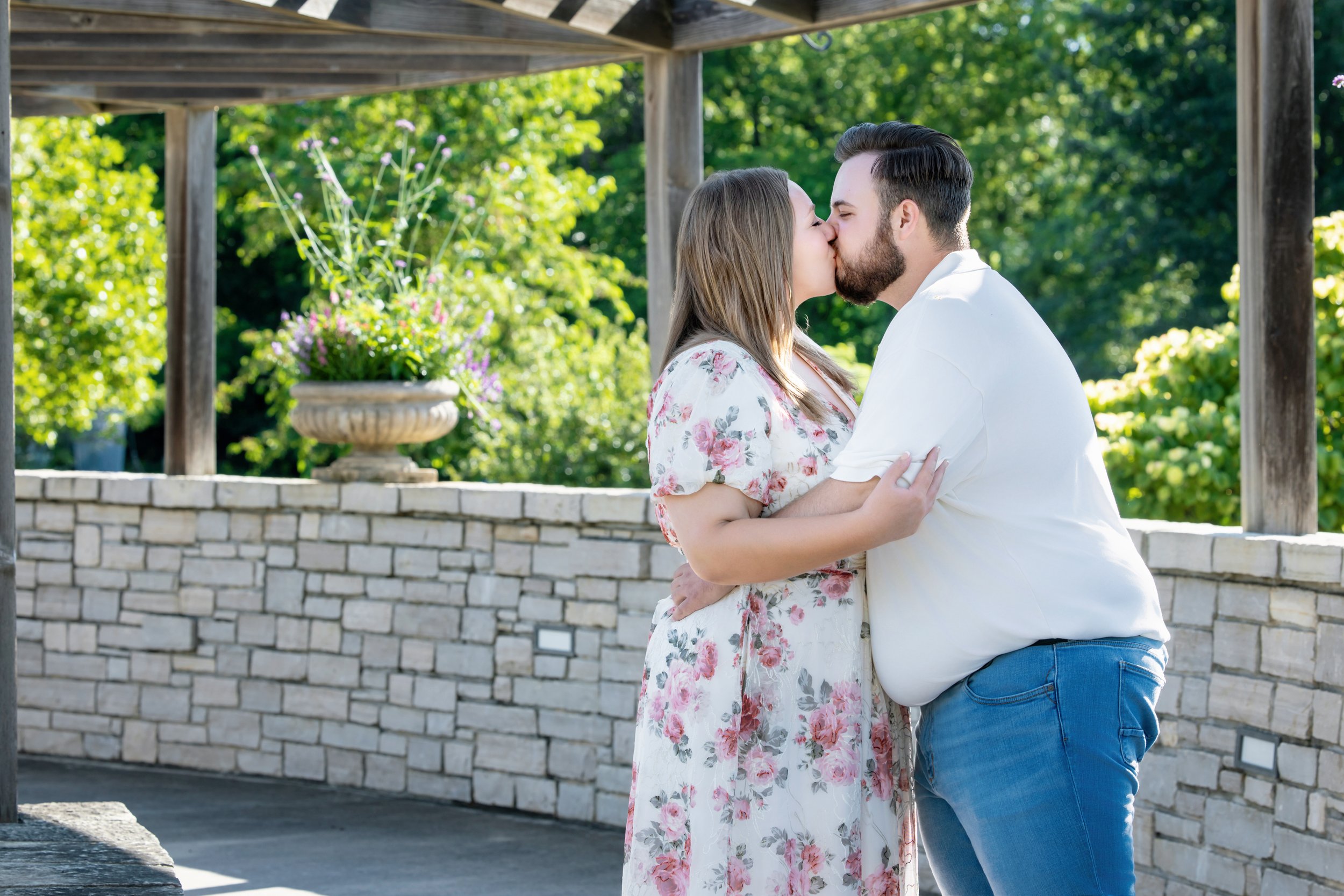 Kansas City Engagement Photography, Powell Gardens