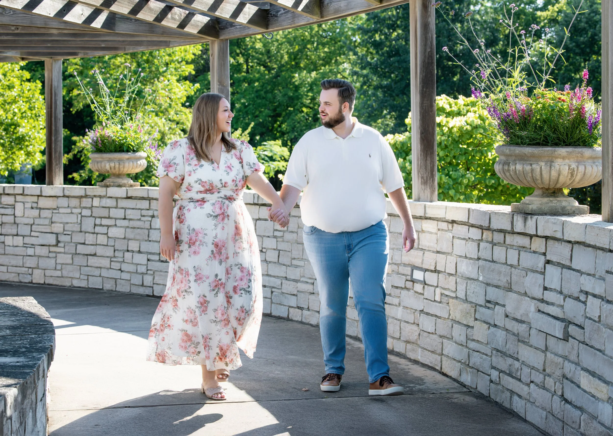 Kansas City Engagement Photography, Powell Gardens