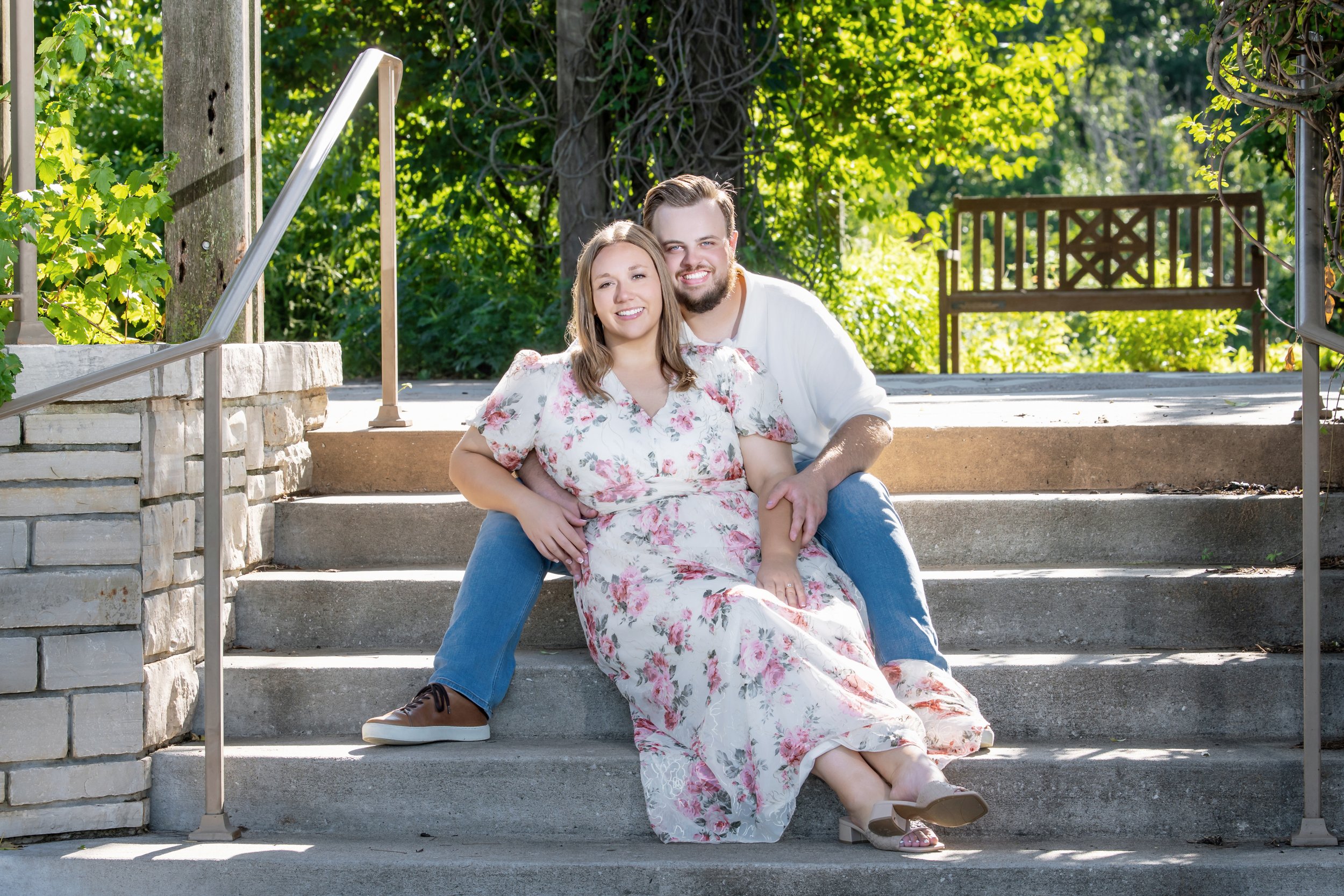 Kansas City Engagement Photography, Powell Gardens