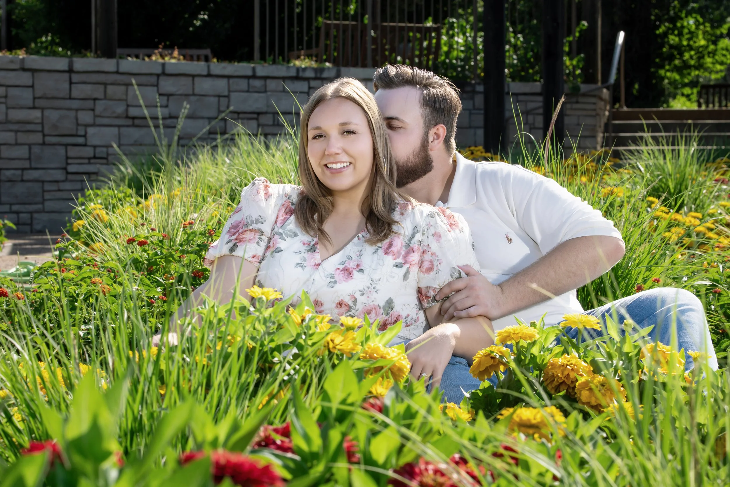 Kansas City Engagement Photography, Powell Gardens