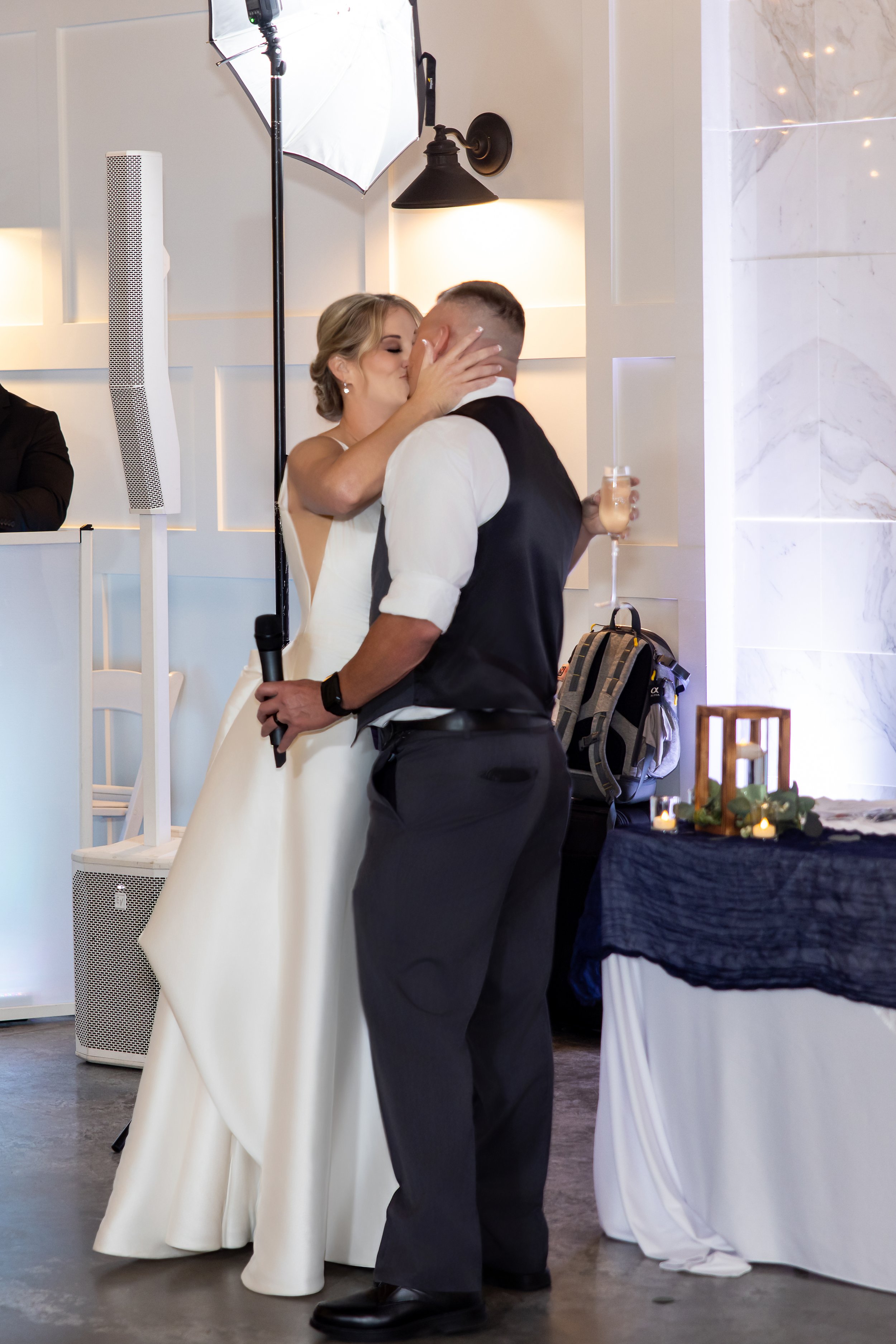Kansas City Wedding, 28th Event Space, The Station Room