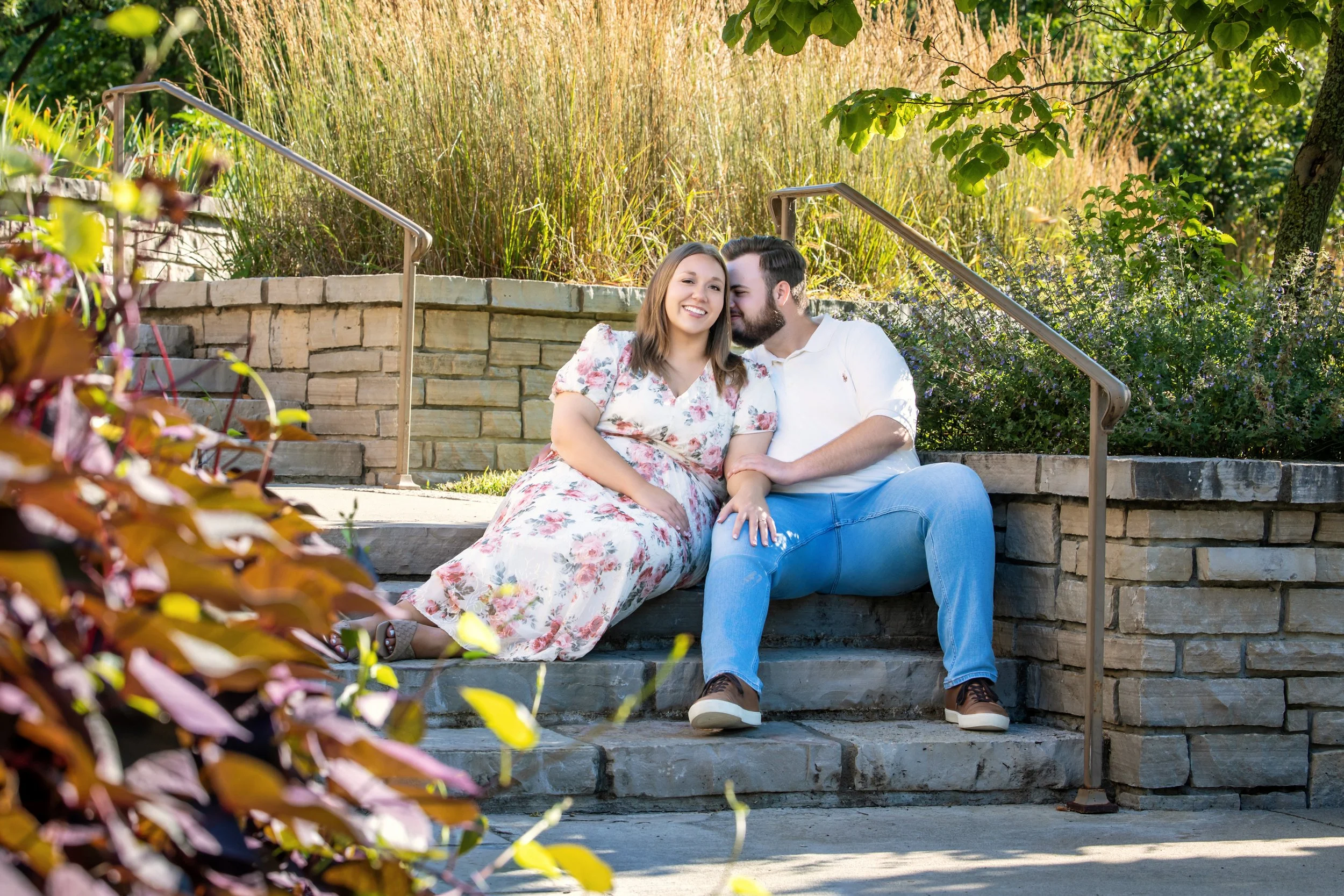 Kansas City Engagement Photography, Powell Gardens