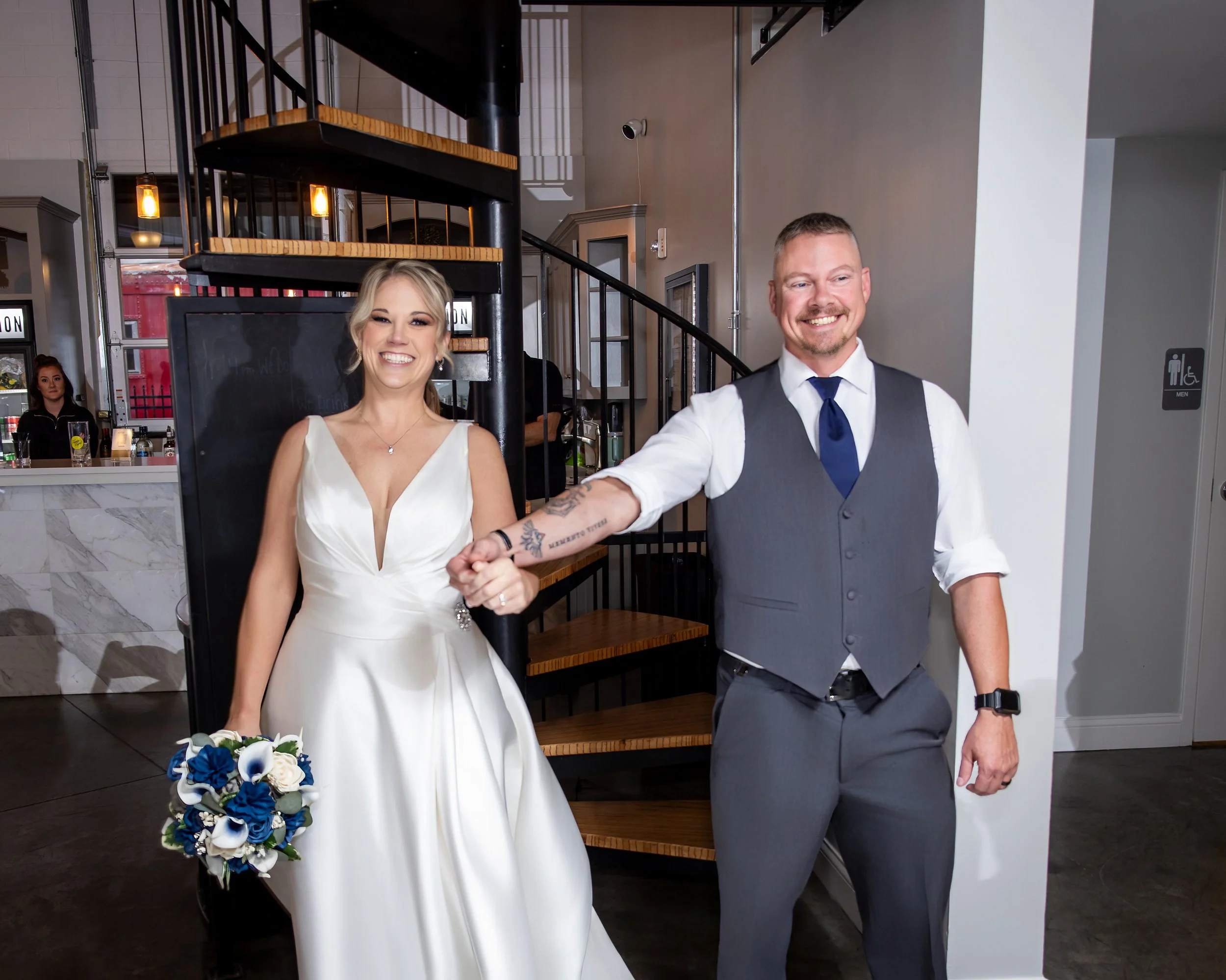 Kansas City Wedding, 28th Event Space, The Station Room