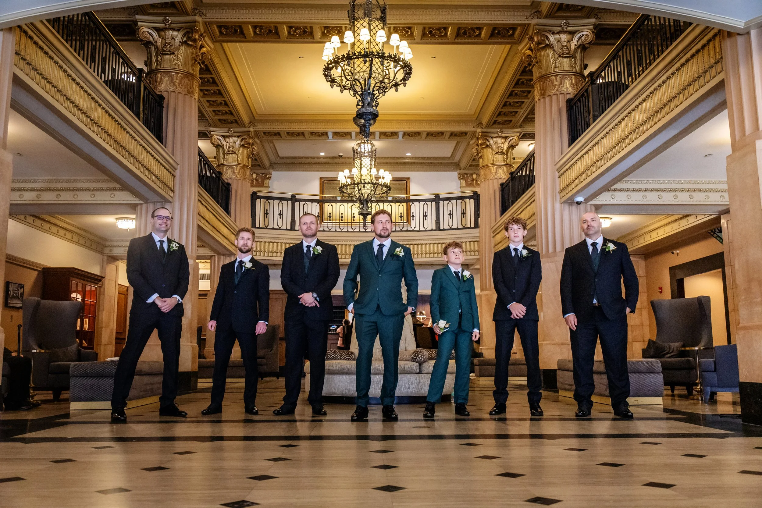 Kansas City Wedding Photography, The President Hotel