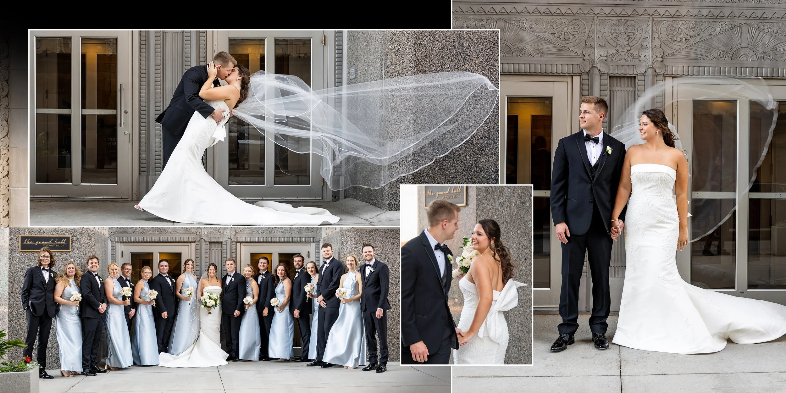 Kansas City Wedding Photography, The Grand Hall at Power and Light