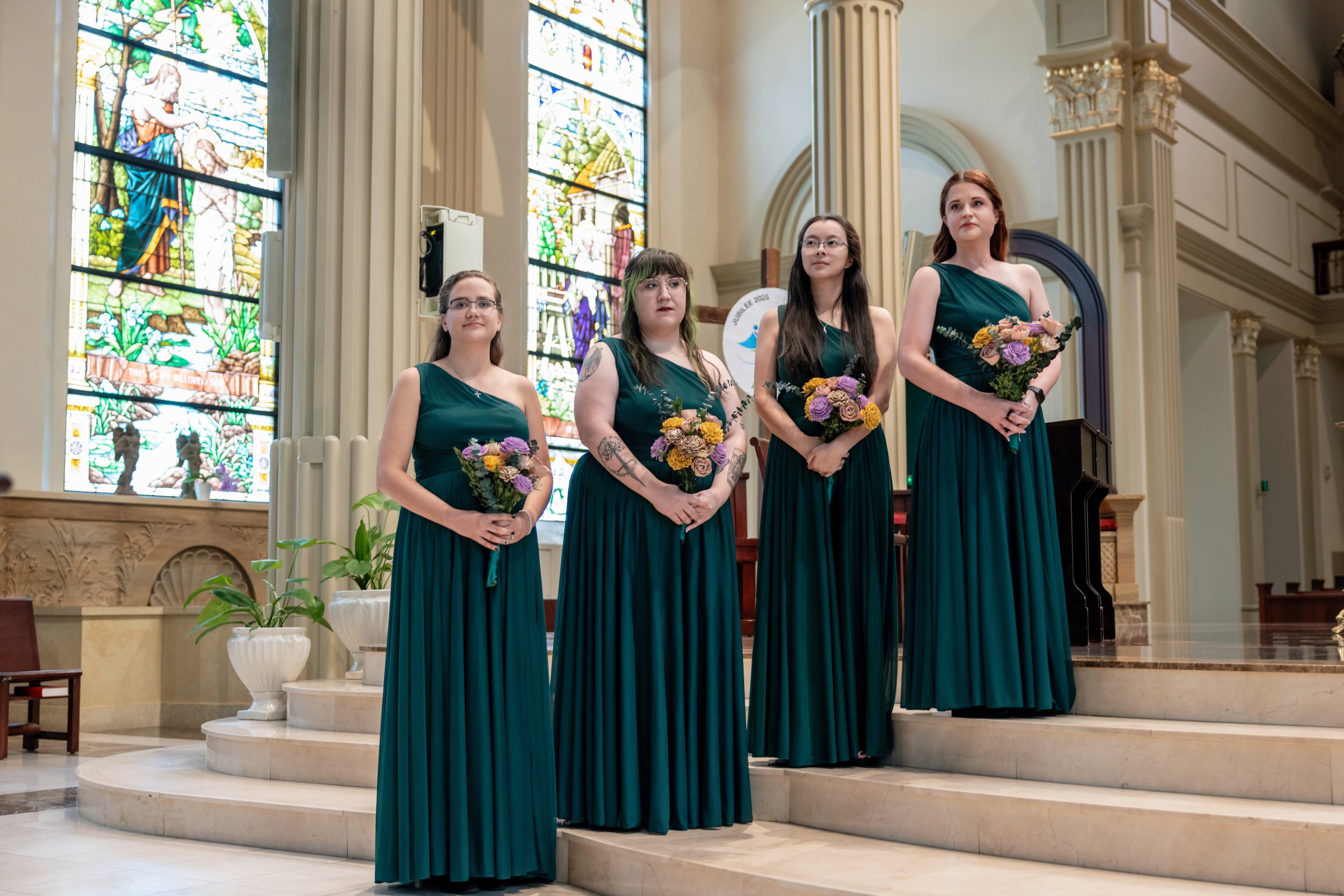 Kansas City Wedding Photography, Cathedral of Immaculate Conception Kansas City
