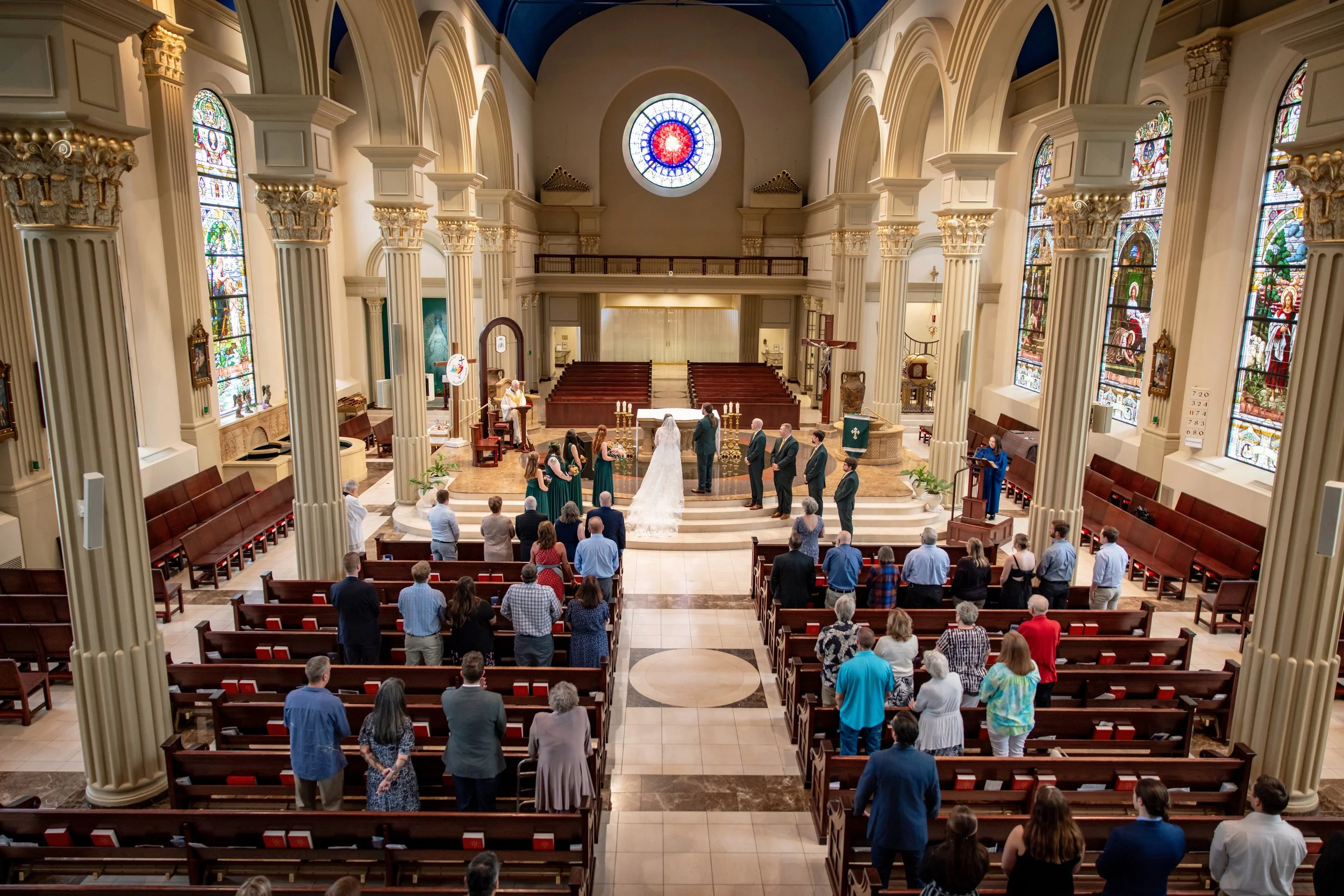 Kansas City Wedding Photography, Cathedral of Immaculate Conception Kansas City