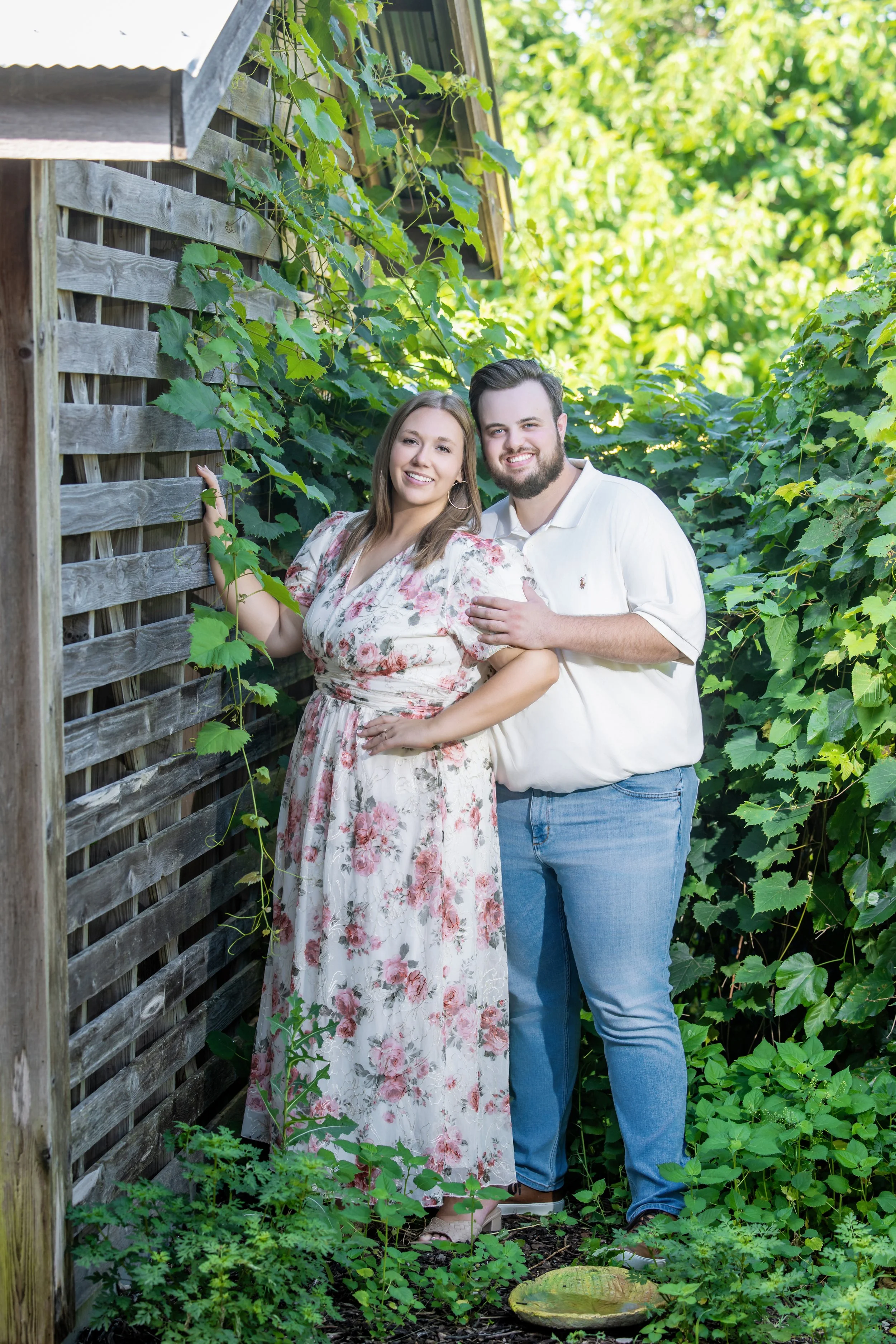 Kansas City Engagement Photography, Powell Gardens