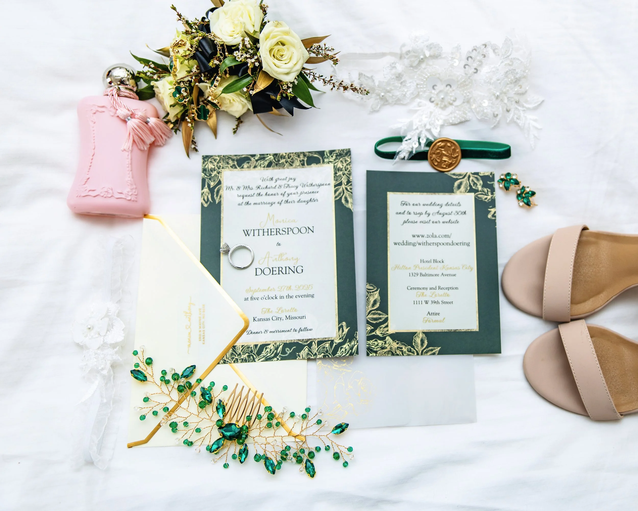 Kansas City Wedding Photography, The President Hotel
