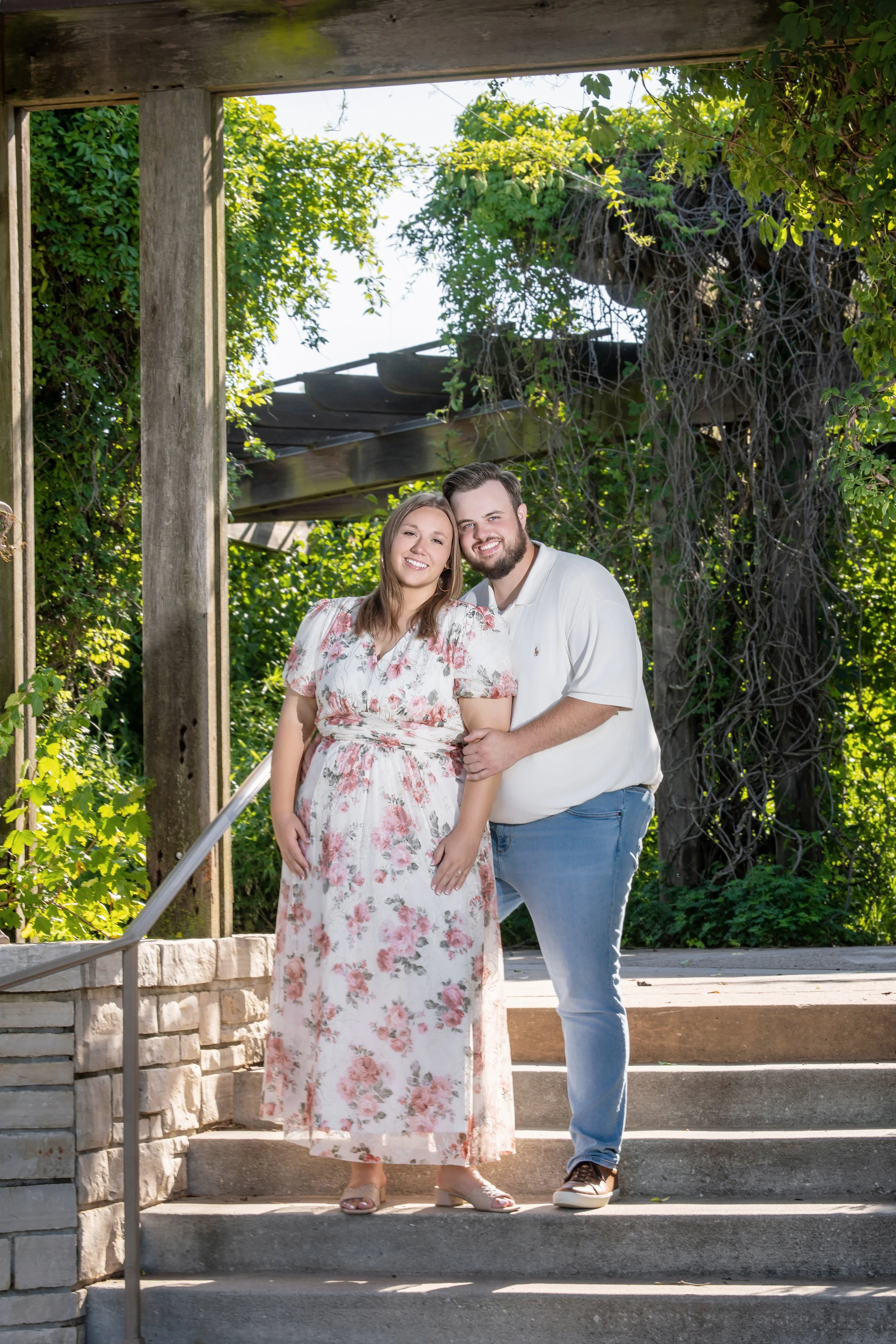 Kansas City Engagement Photography, Powell Gardens