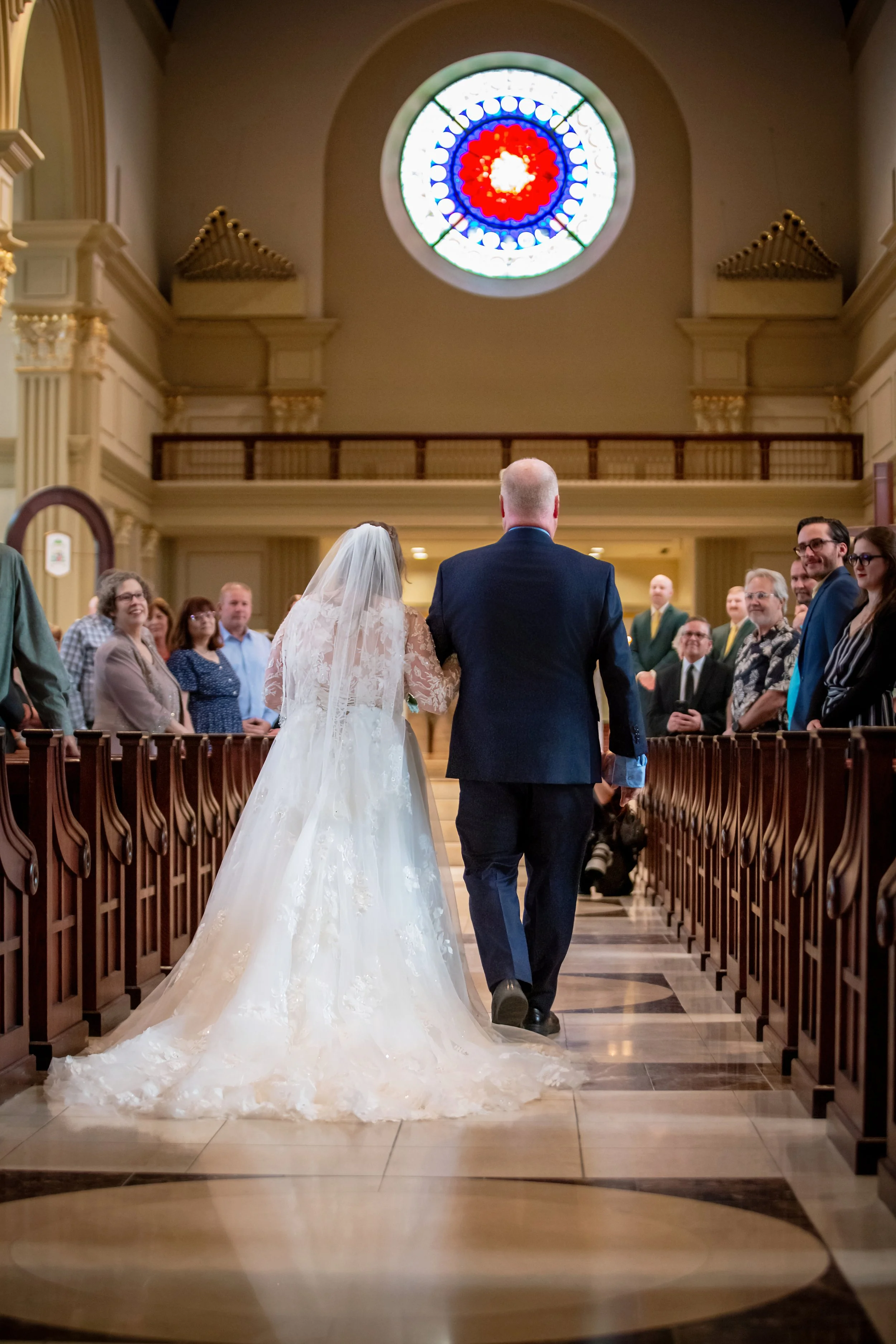Kansas City Wedding Photography, Cathedral of Immaculate Conception Kansas City
