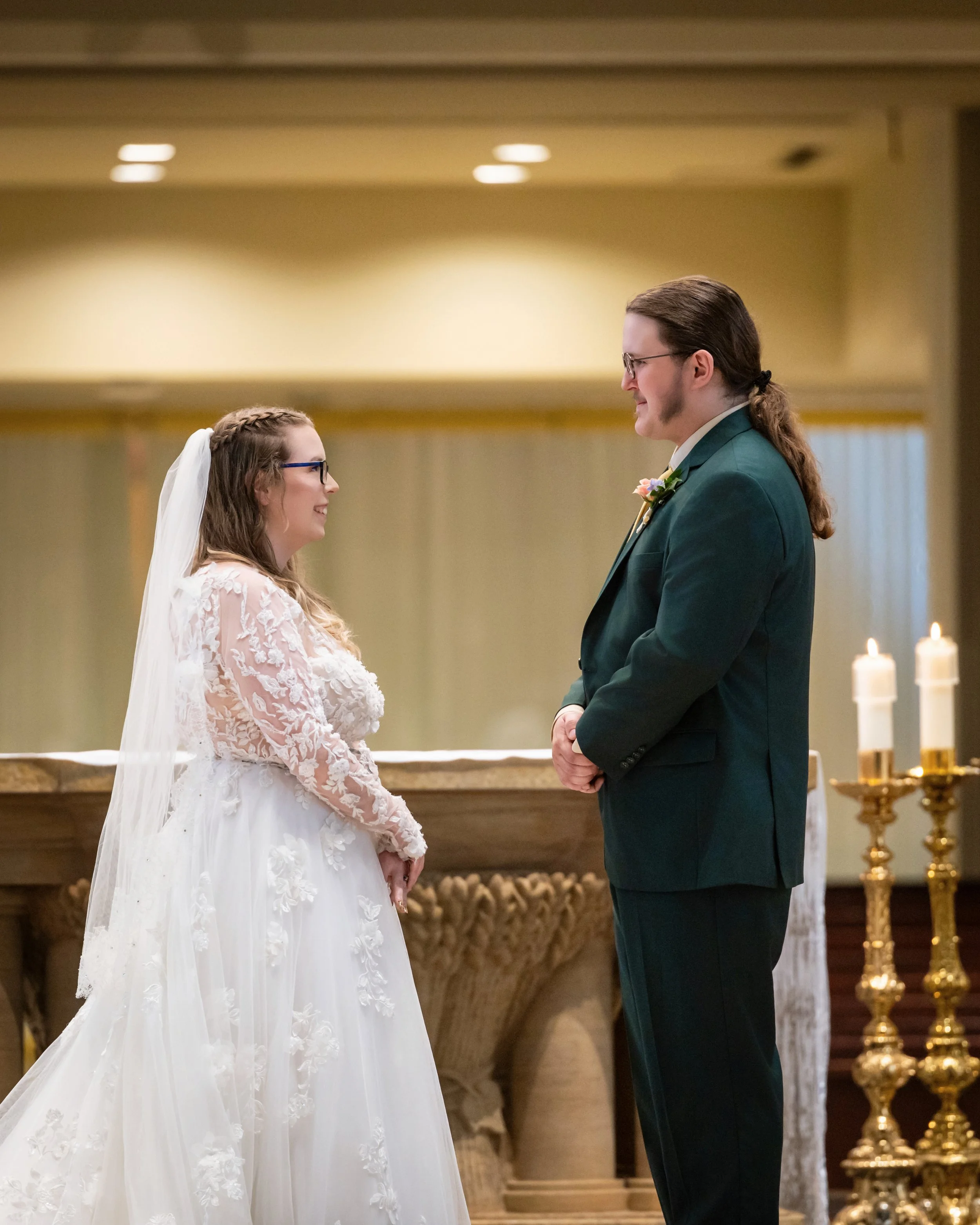 Kansas City Wedding Photography, Cathedral of Immaculate Conception Kansas City