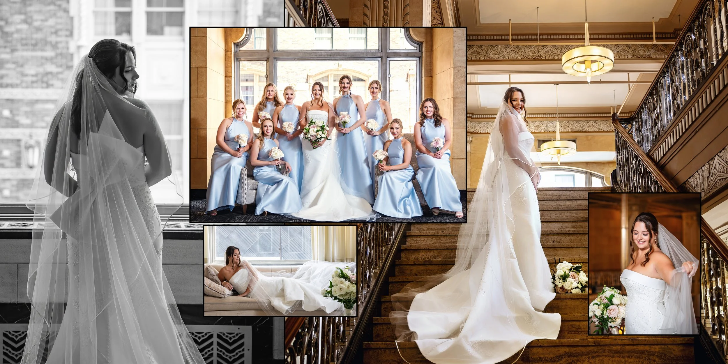 Kansas City Wedding Photography, The Grand Hall at Power and Light