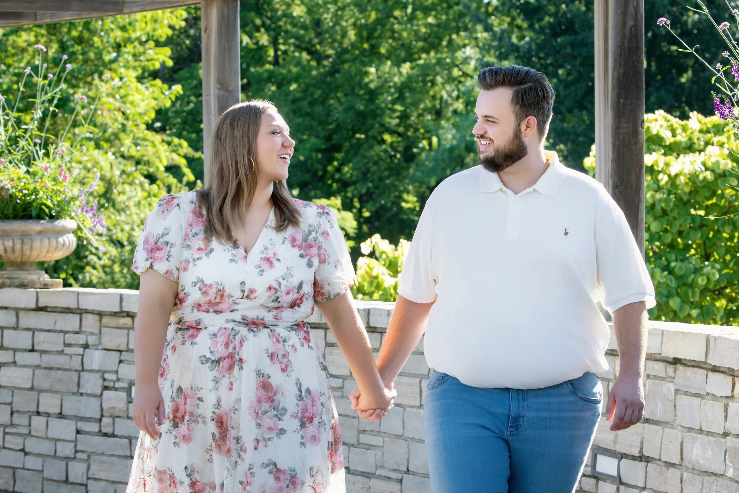 Kansas City Engagement Photography, Powell Gardens