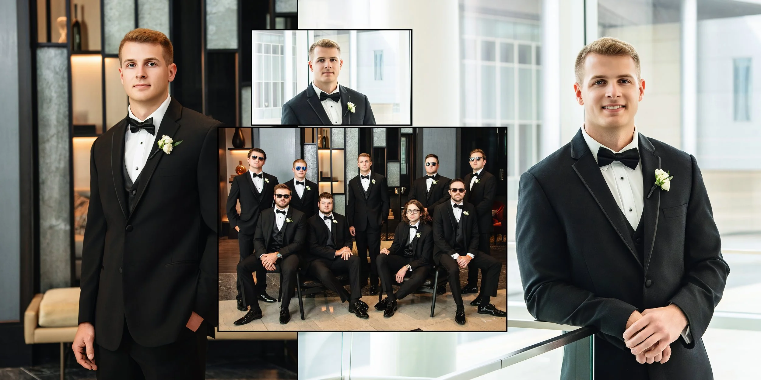 Kansas City Wedding Photography, Loews Kansas City Hotel