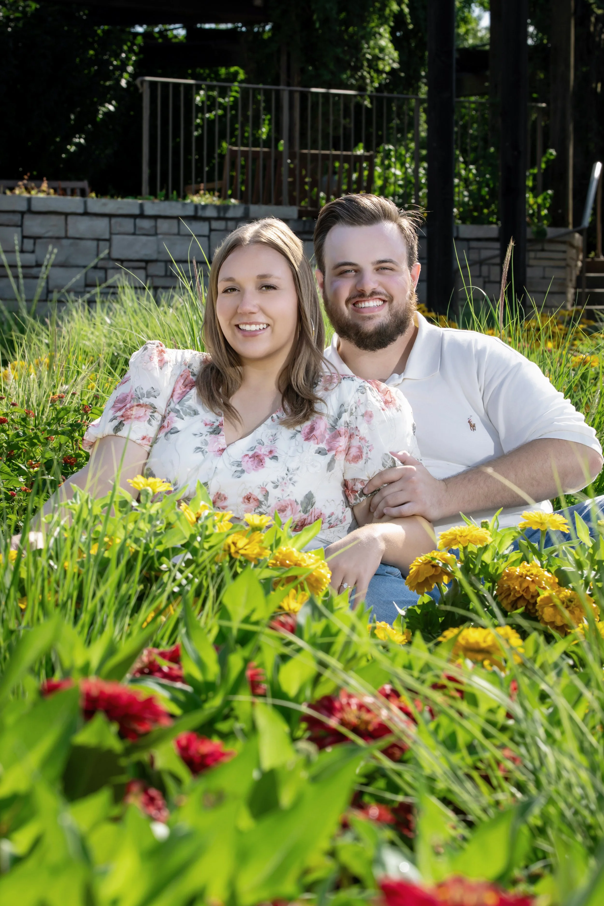 Kansas City Engagement Photography, Powell Gardens