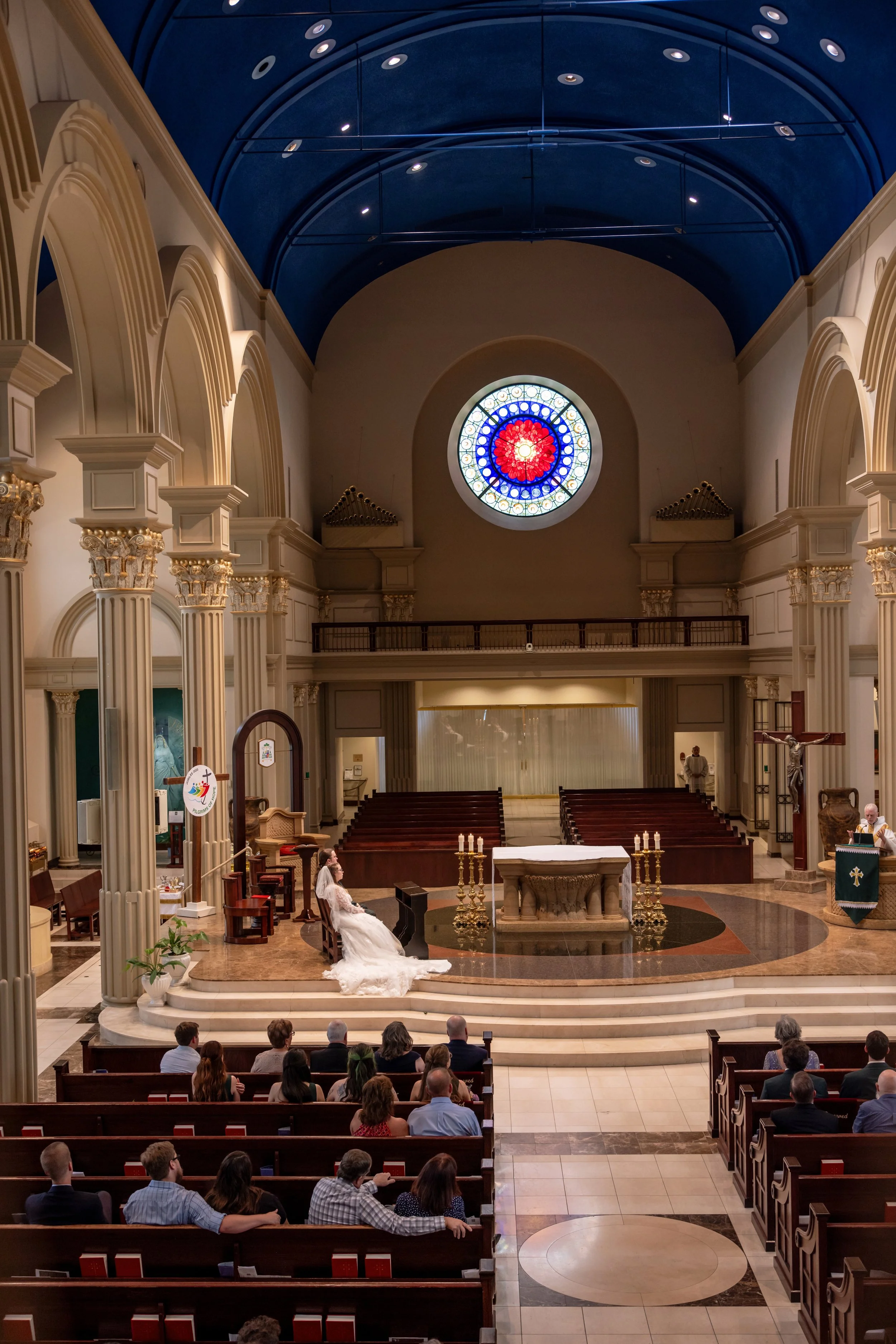 Kansas City Wedding Photography, Cathedral of Immaculate Conception Kansas City
