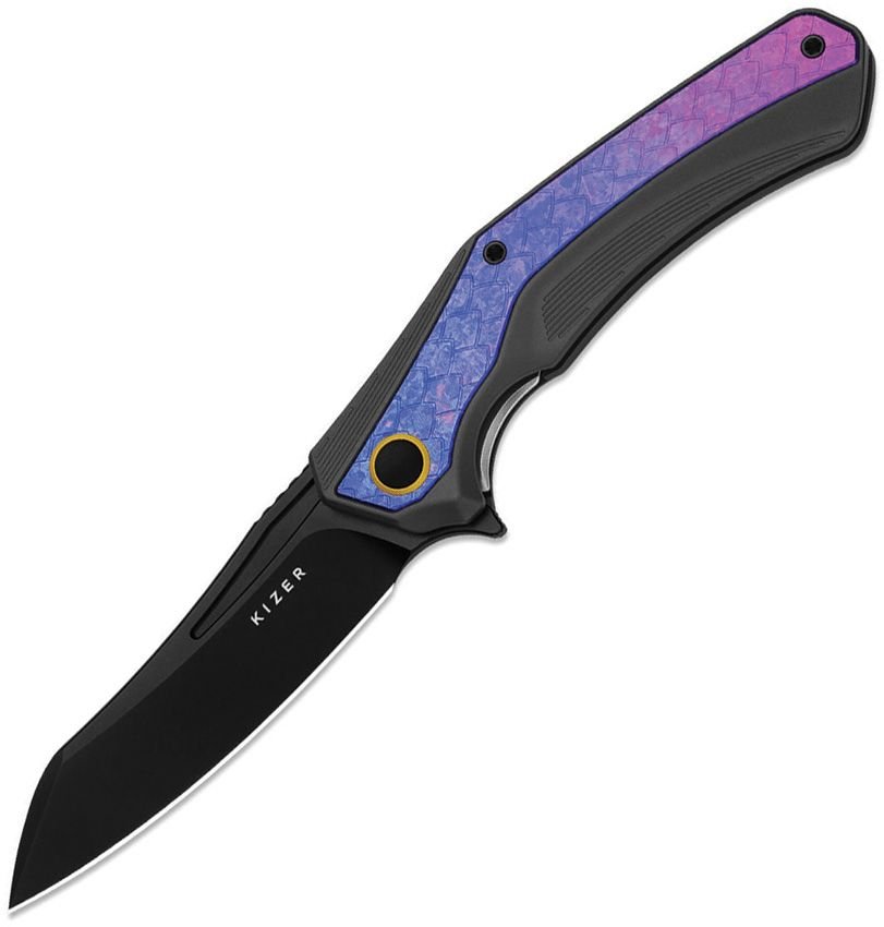 Kizer Draca Linerlock Black