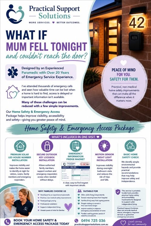 Home Safety & Emergency Access Package