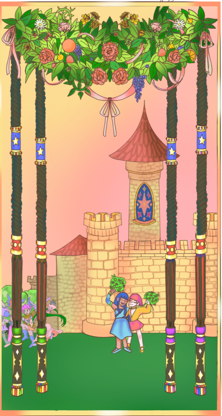 4 of Wands