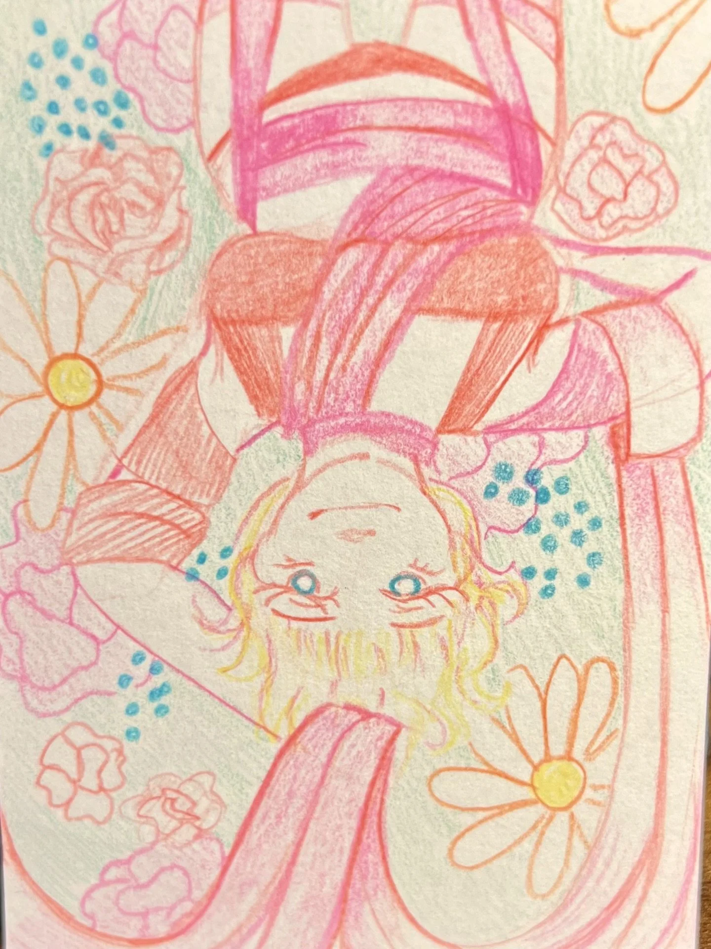 hanging around