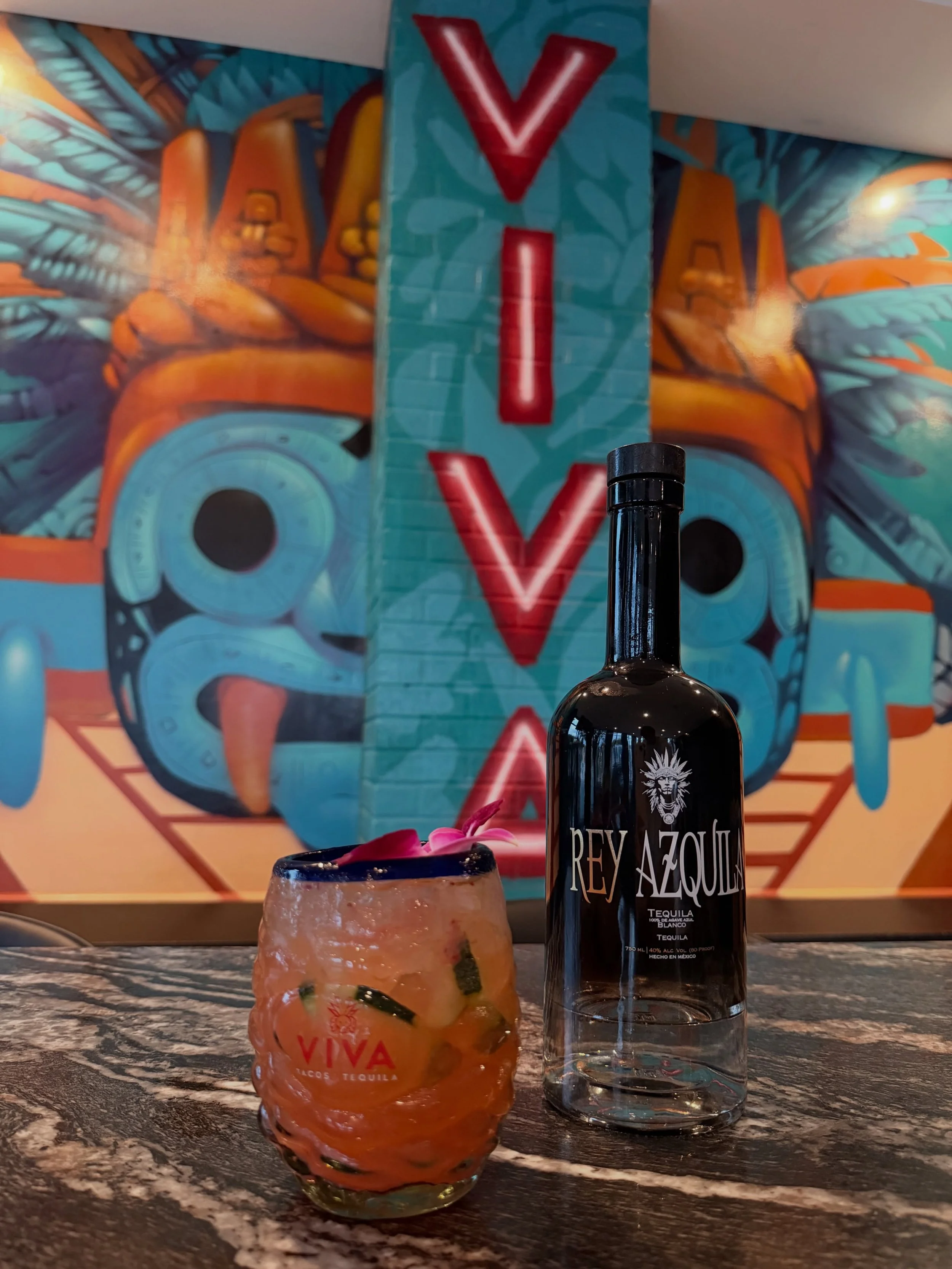 Four cocktails. One tequila. 👑

Rey Azquila is officially pouring  @vivatacostequila Wichita.

A new partnership bringing four Rey Azquila cocktails to the menu.

Made with intention. Poured your way. Salud. 🇲🇽🥃

Catch us this Friday September 18