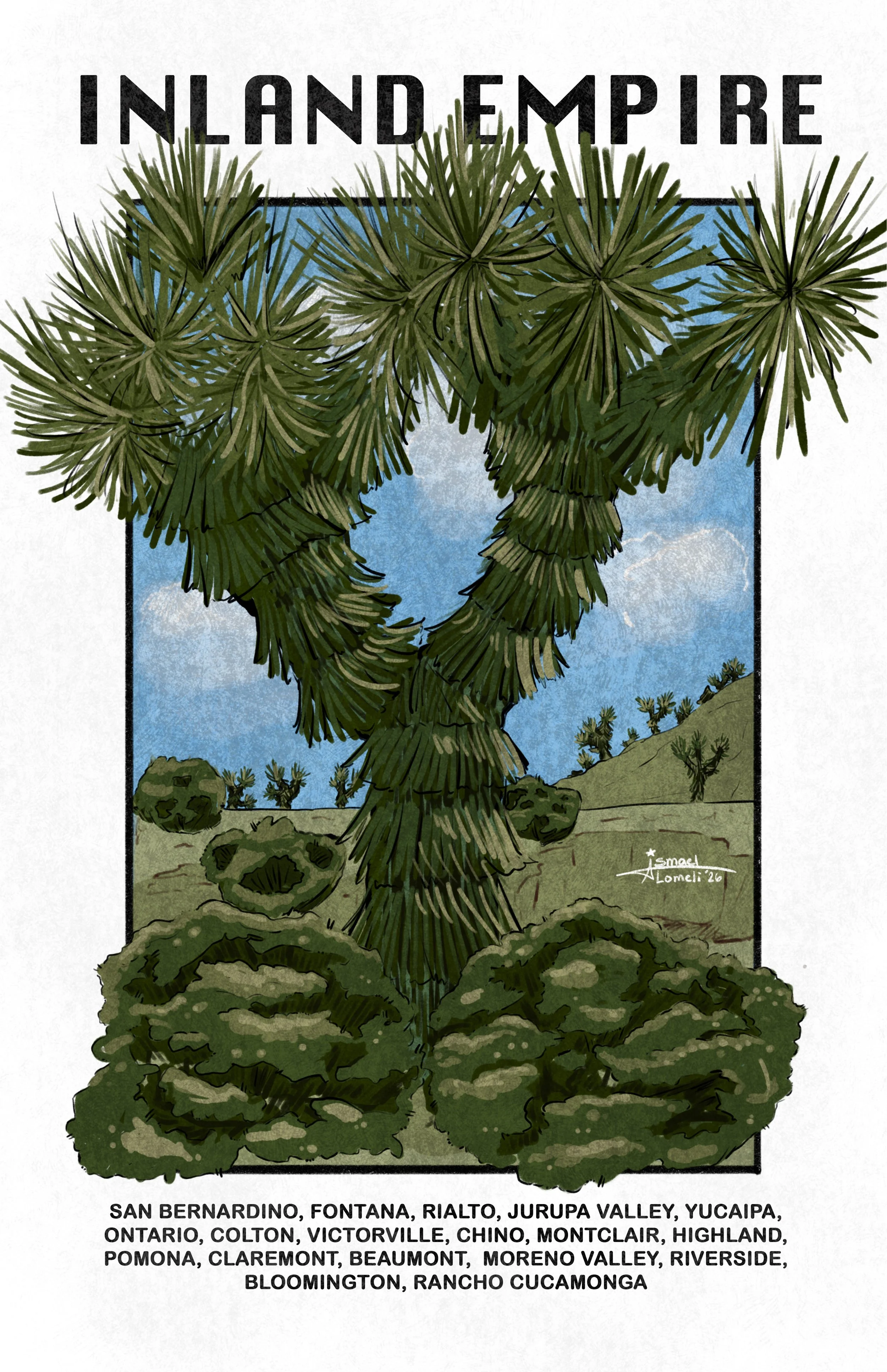 Inland Empire Print