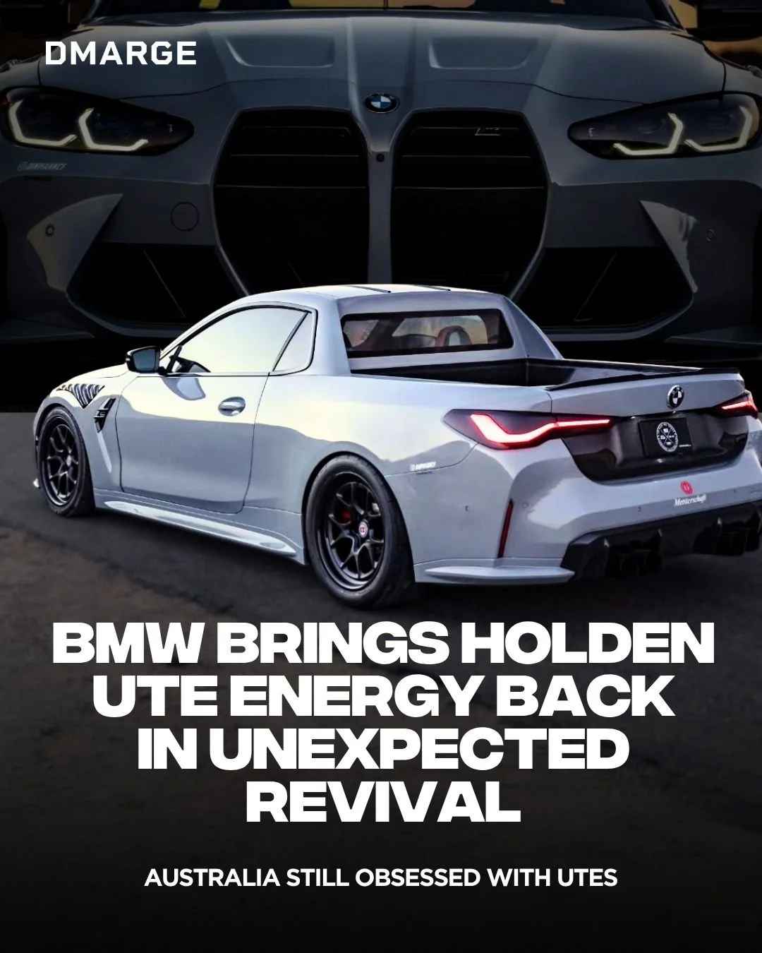 Australia is set to receive a bulk shipment of a BMW-based vehicle with the spirit of an old Holden ute.

The model mixes BMW performance with a coupe-style tray design. It feels familiar, but wears a very different badge.

The arrival is drawing att