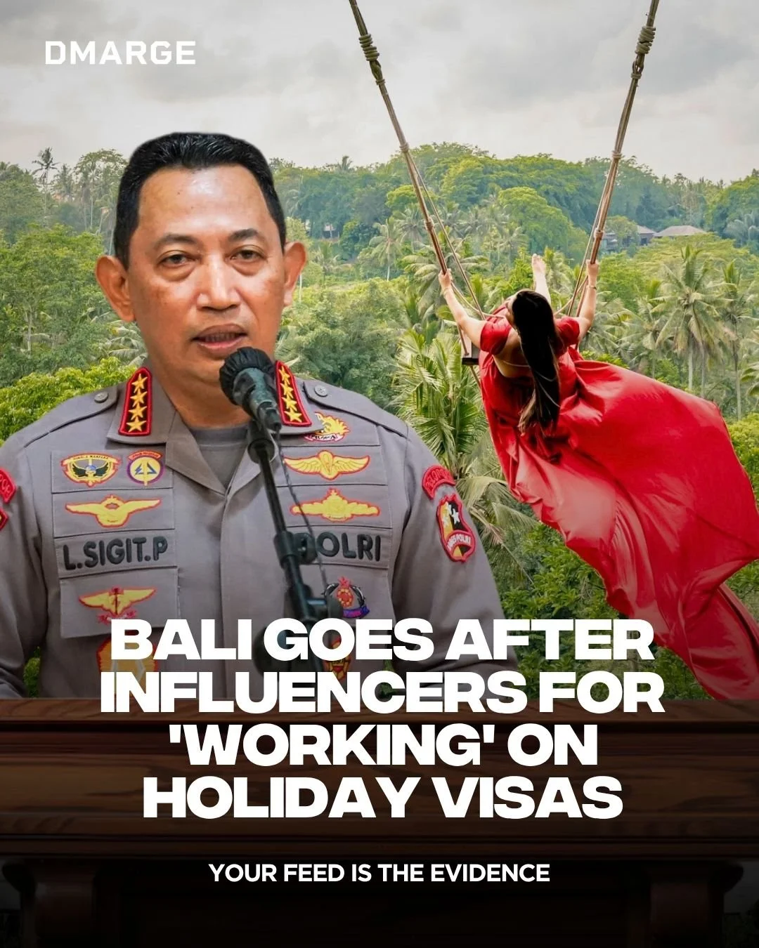 Bali has launched a strict immigration crackdown targeting foreign influencers and content creators.

Authorities now treat brand deals, sponsored posts, barter stays and even unpaid shoots as illegal on tourist visas. Since April 2026, a new immigra