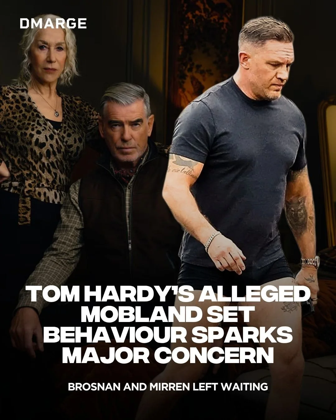 The series MobLand has found itself at the centre of fresh behind-the-scenes reports. The Hollywood Reporter claims tensions emerged during production involving lead star Tom Hardy.

The report suggests Hardy was at one point removed from the project