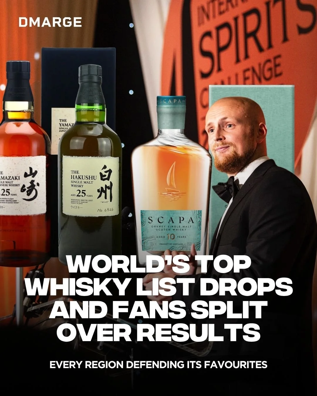 A new whisky ranking has drawn attention after the latest International Spirits Challenge results.

The competition has named its top whiskies of the year, placing global brands under fresh scrutiny. The list highlights a shift in taste and prestige 