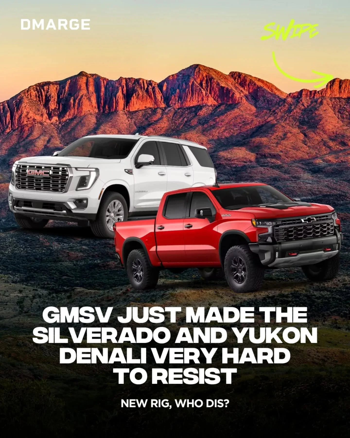 A good excuse to upgrade that ute or family truckster.

Until 30 June 2026, buyers of the Silverado 1500 LTZ Premium, Silverado 1500 ZR2 and GMC Yukon Denali will receive three years of free scheduled servicing, delivering around $2,000 in added valu