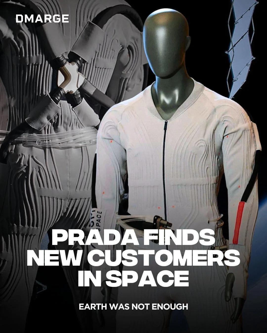 Prada is pushing deeper into the space industry with a new garment designed for NASA astronauts.

Developed alongside Axiom Space, the inner-layer suit features built-in cooling and ventilation tubes to help astronauts operate in extreme conditions.
