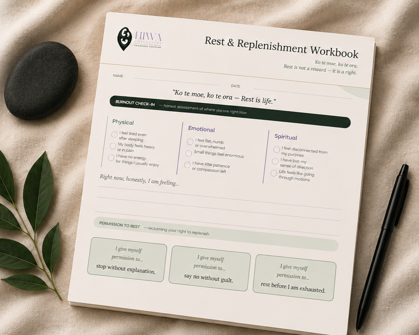 Rest & Replenishment Workbook
