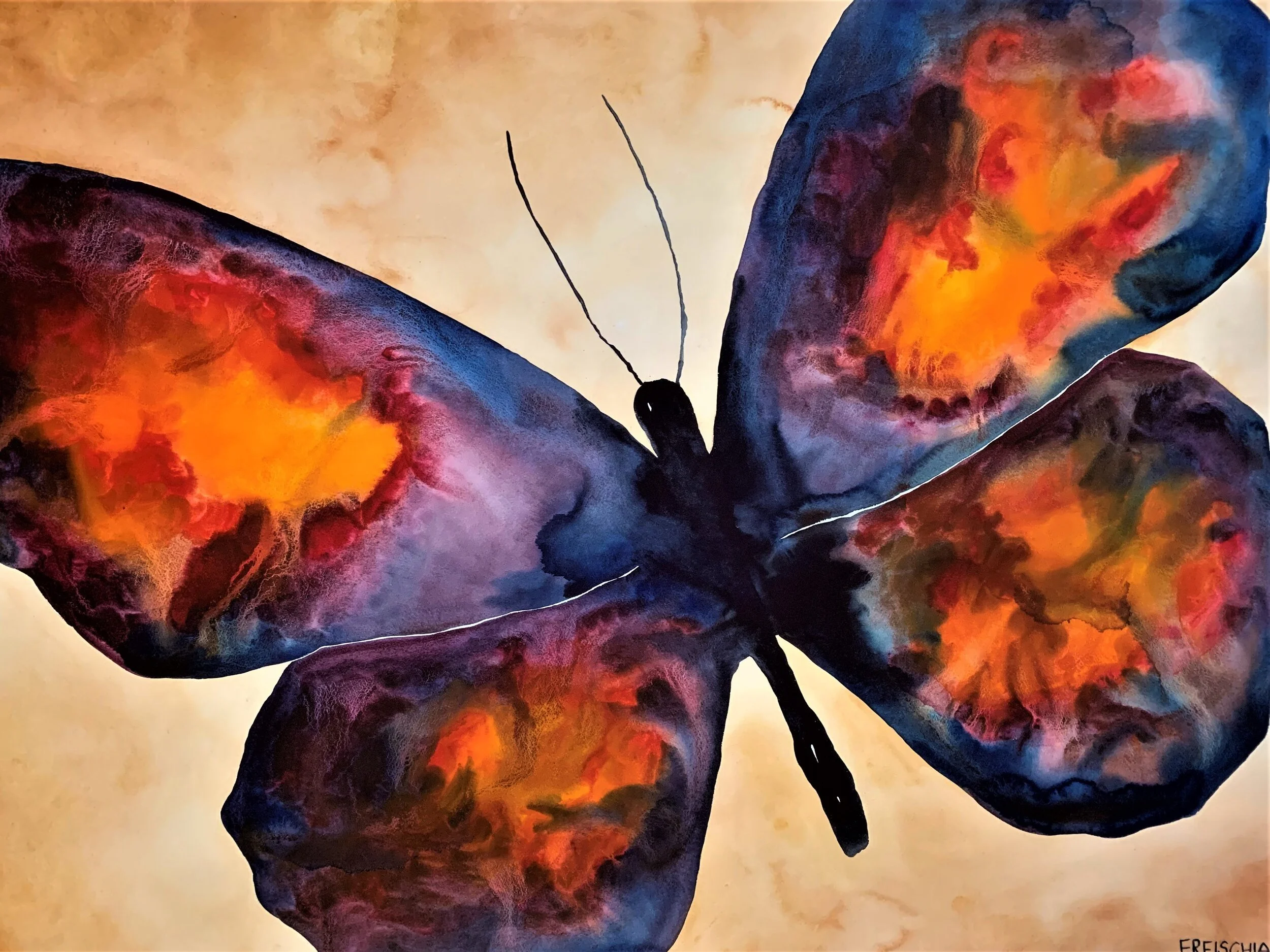 The Color of a Butterfly 36x48