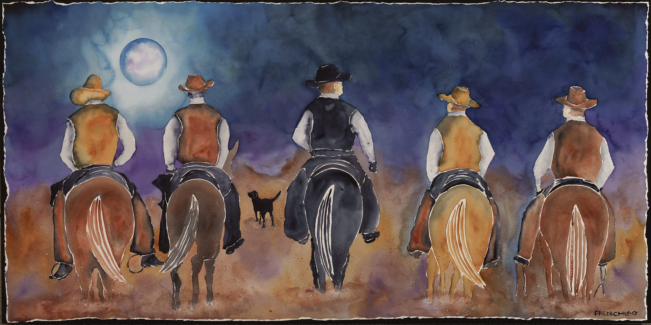 A Sergio Night's Ride 30x60