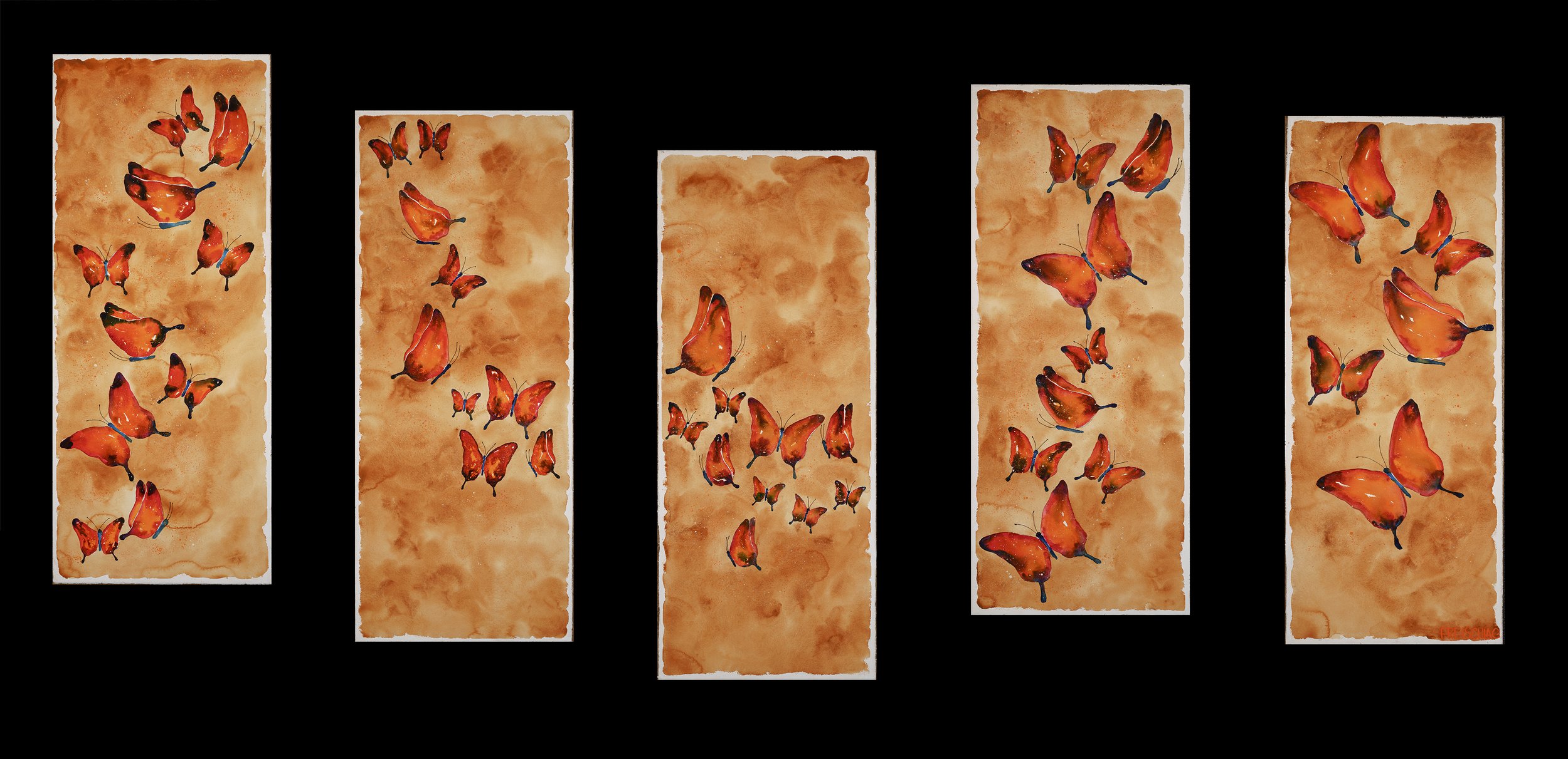 The Color of a Flutter 48x100
