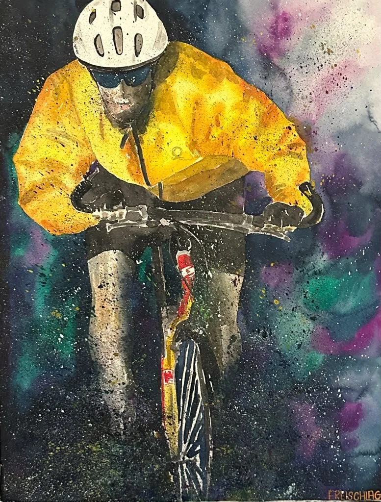 In the Rain 30x22